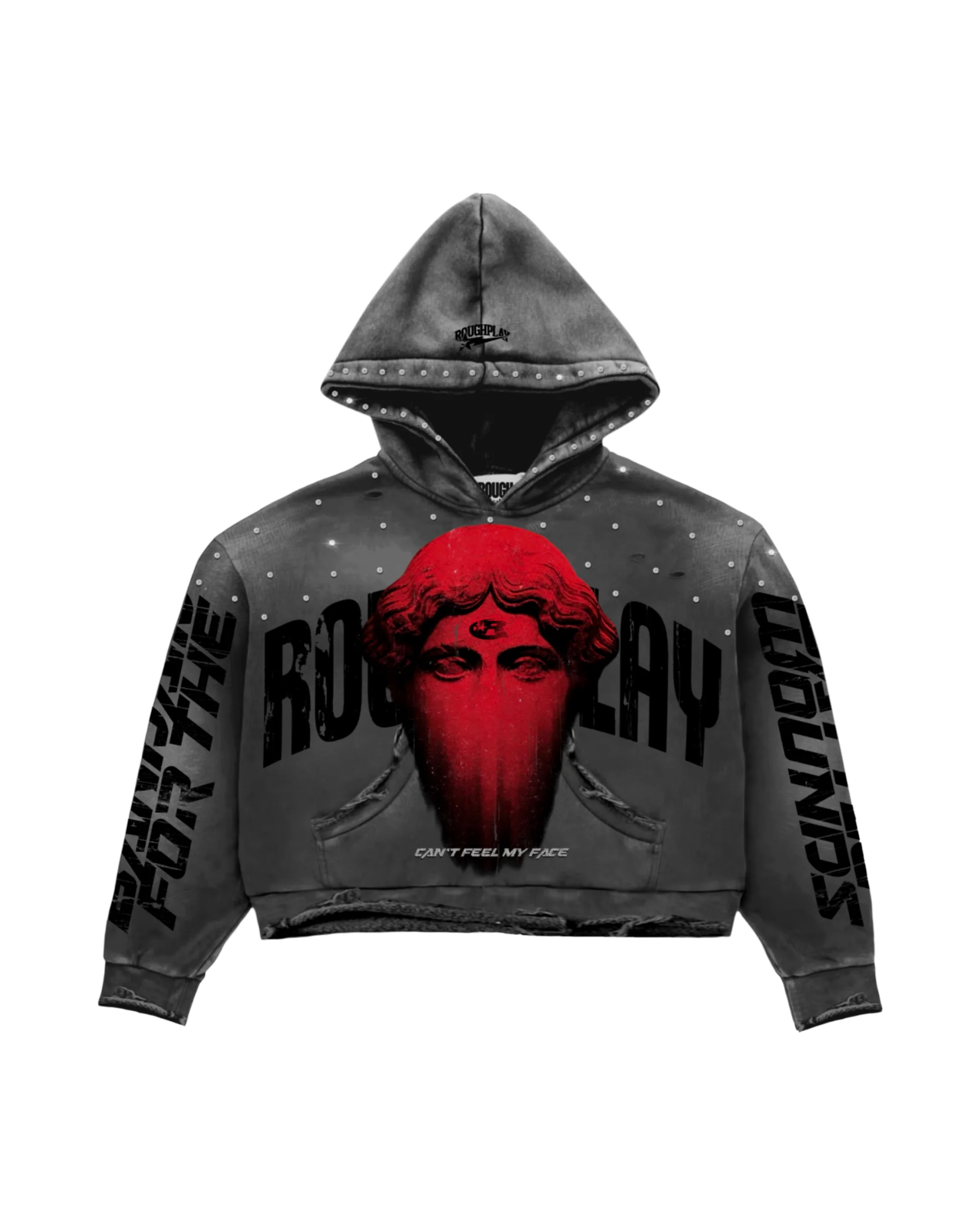 Can’t Feel My Face Hoodie - Grey