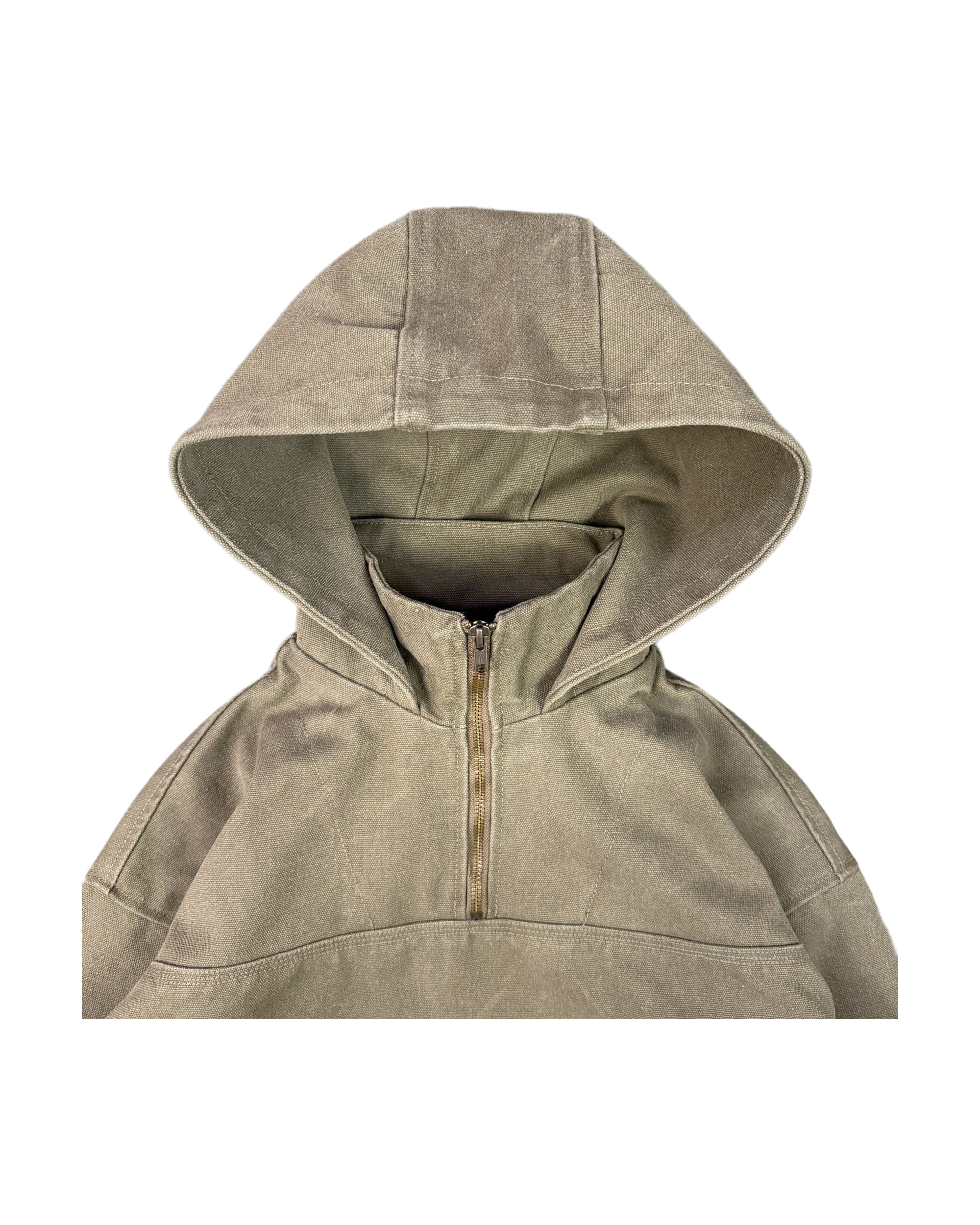 CANVAS WORK JACKET - OLIVE - Image 2