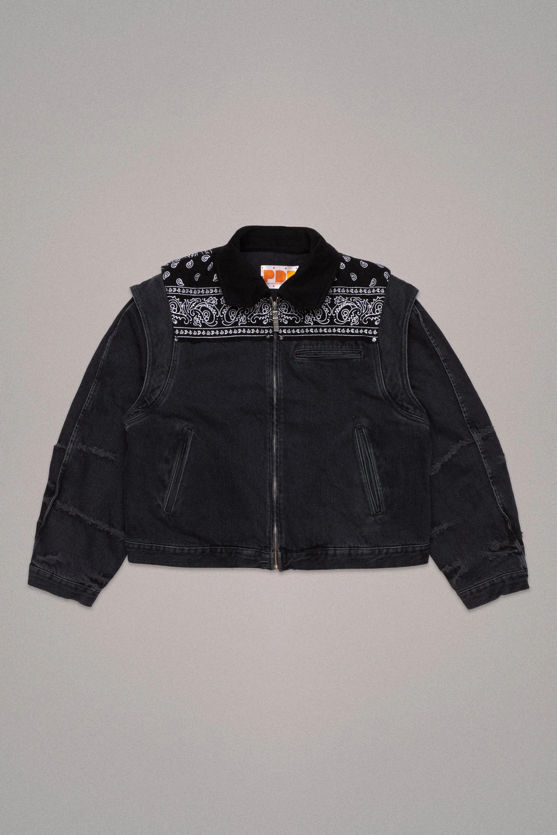 Cape Jacket - Black - Image 3