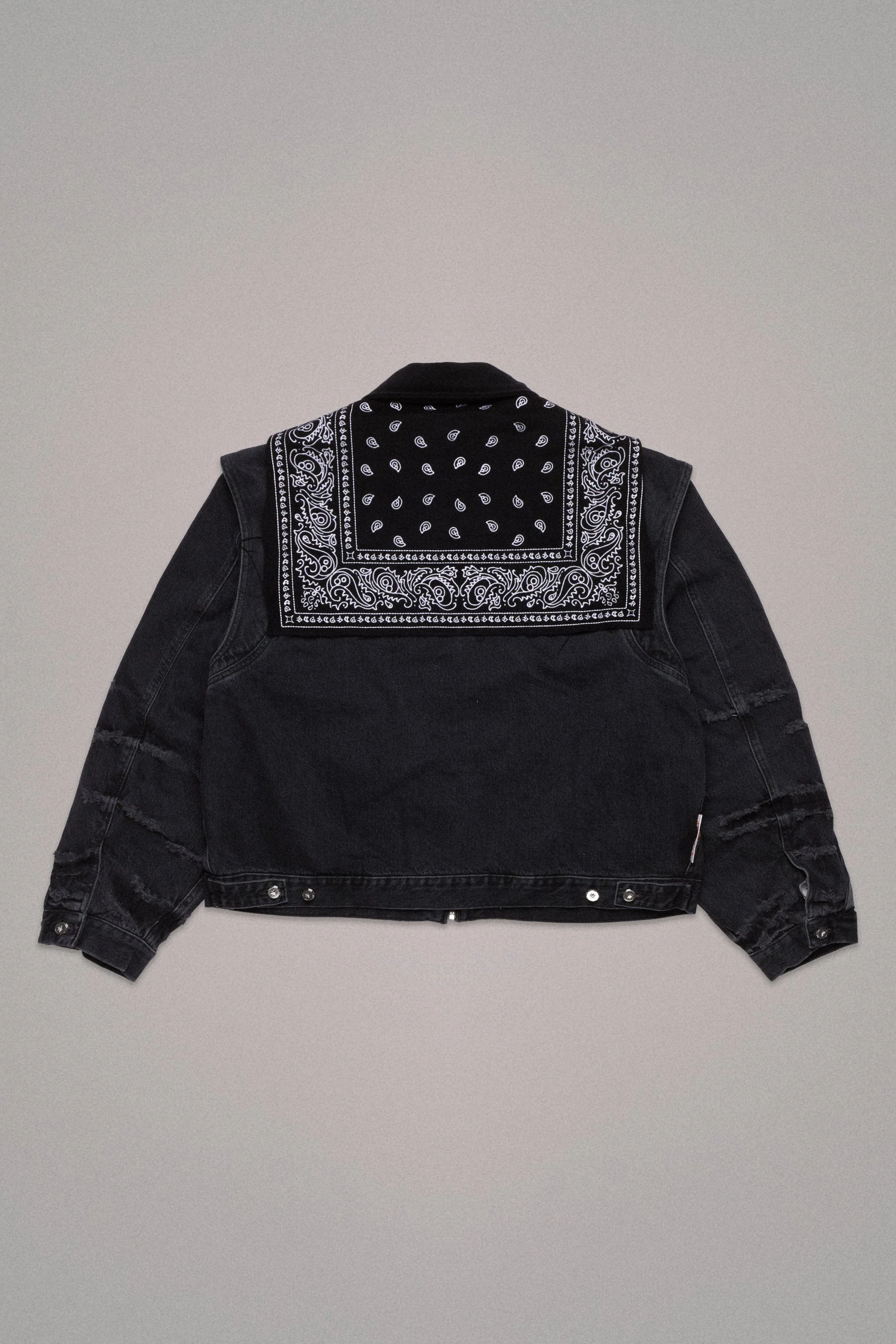 Cape Jacket - Black - Image 4