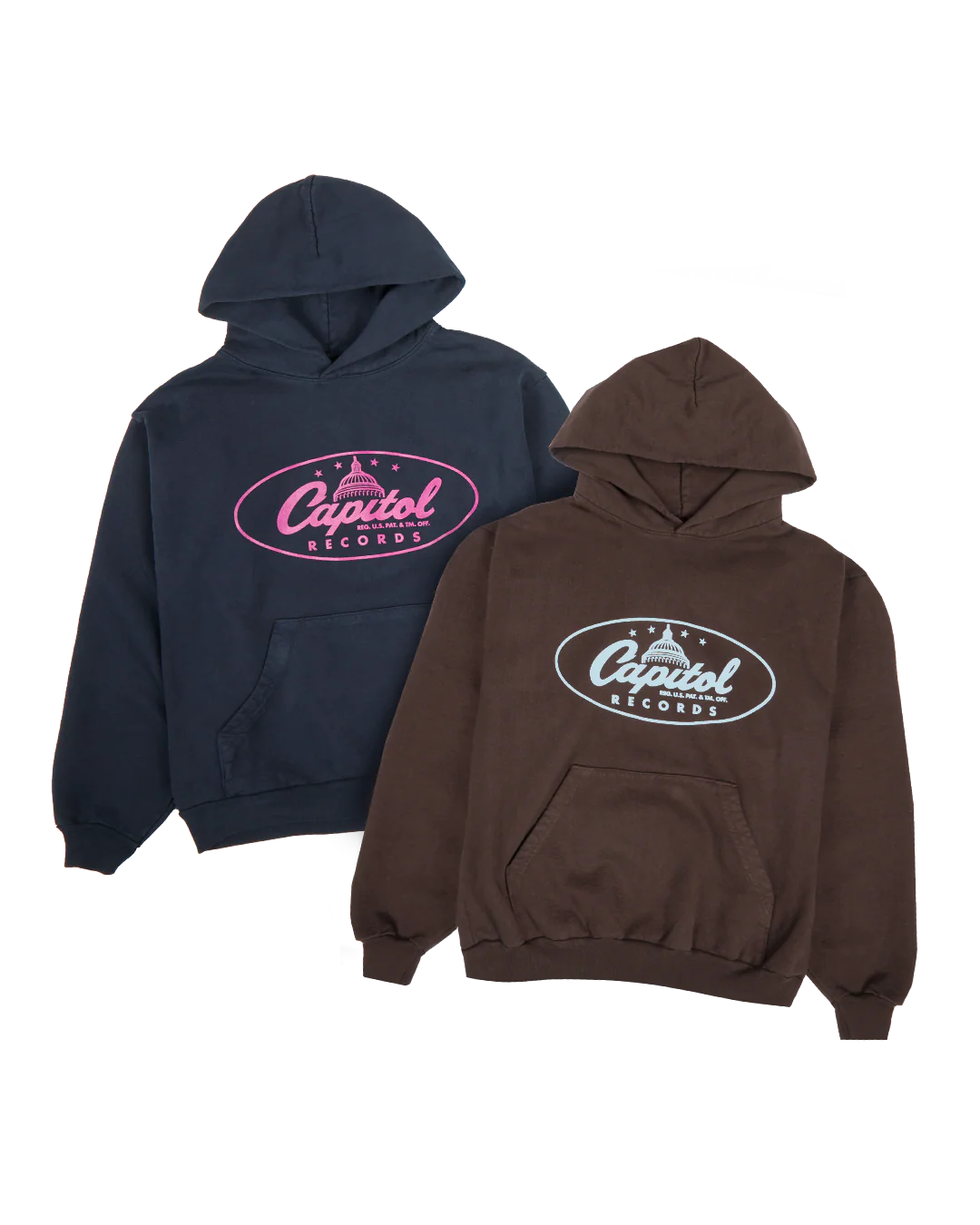 Capitol Navy Blue Hoodie - Image 2