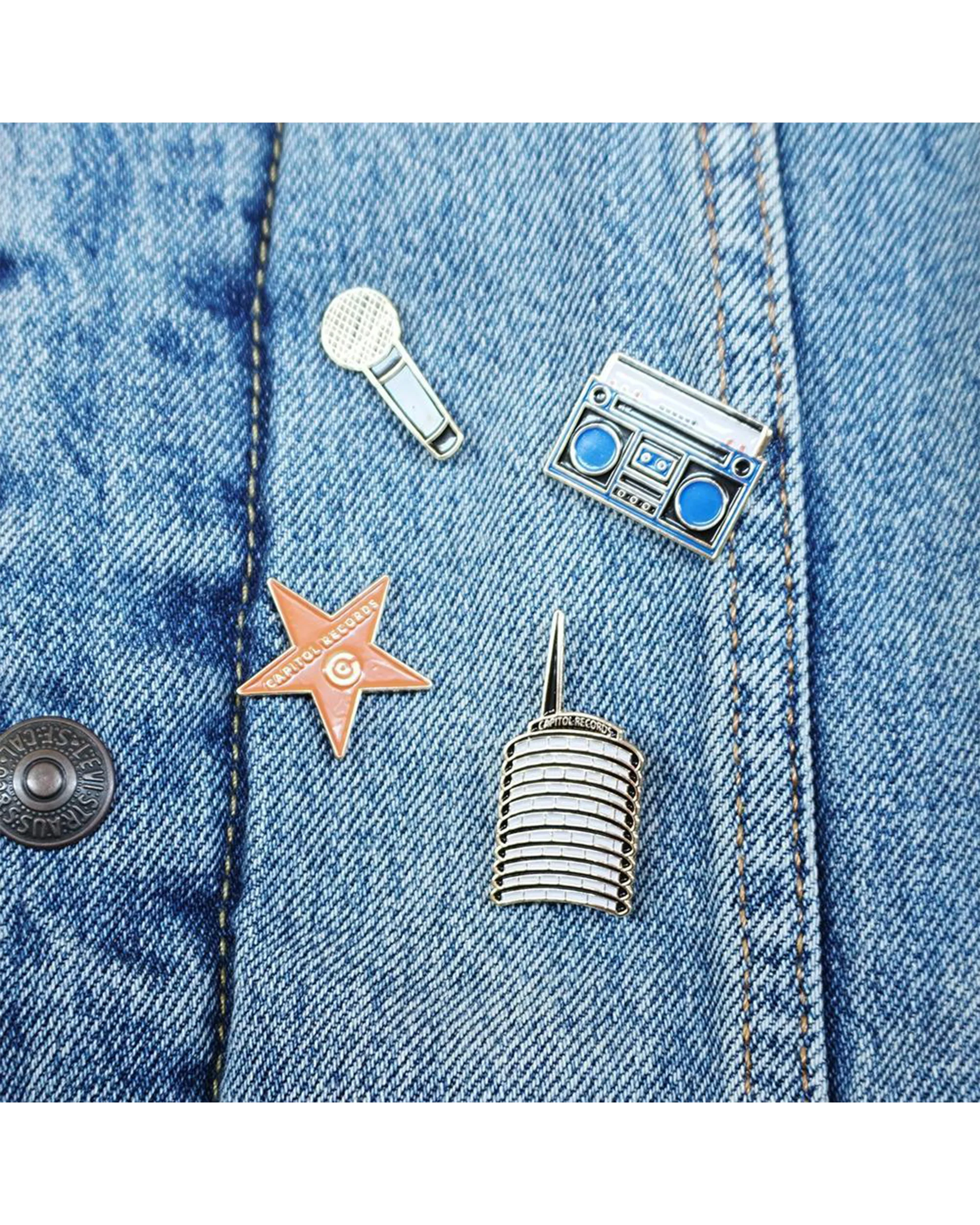 Capitol Records Lapel Pin (4 PC) - Image 2