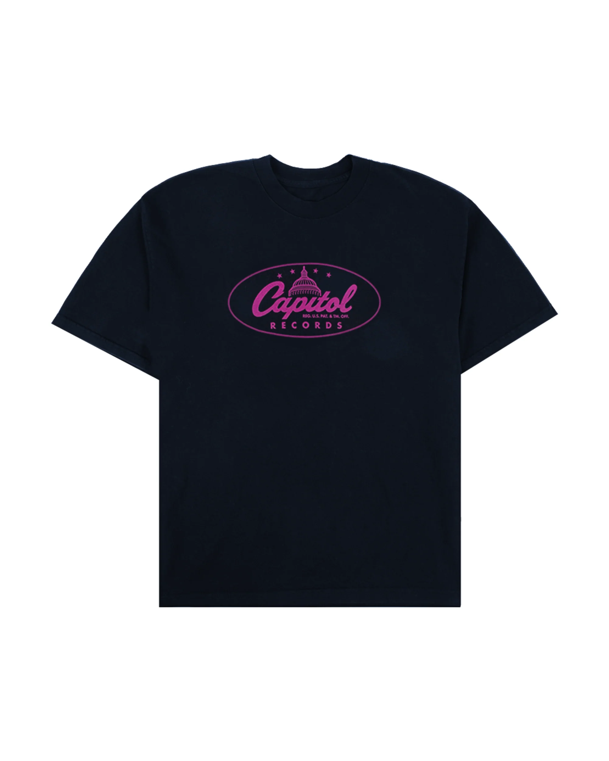 Capitol Records Navy & Orchid T-Shirt