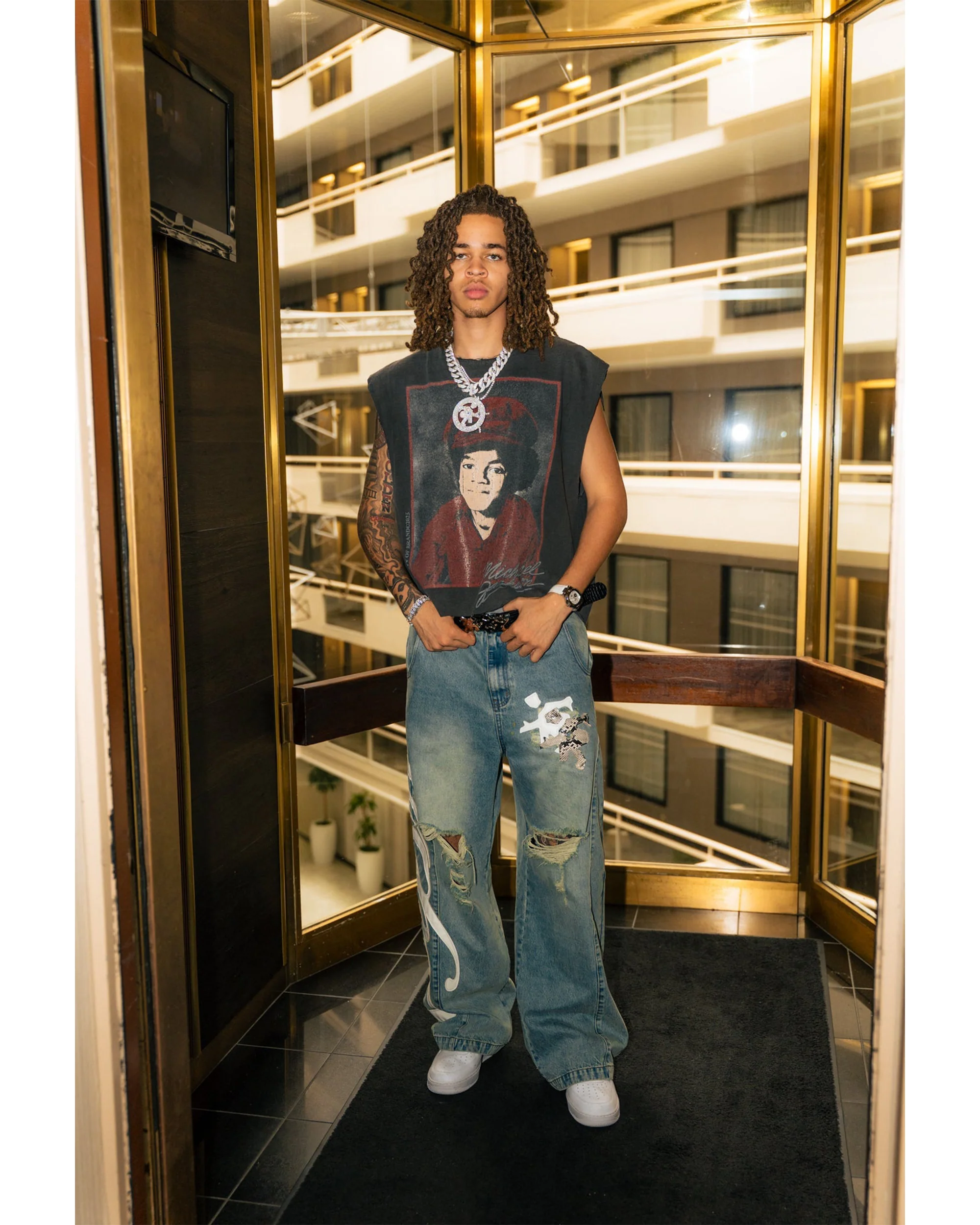 Caprì Leather jeans - Image 9