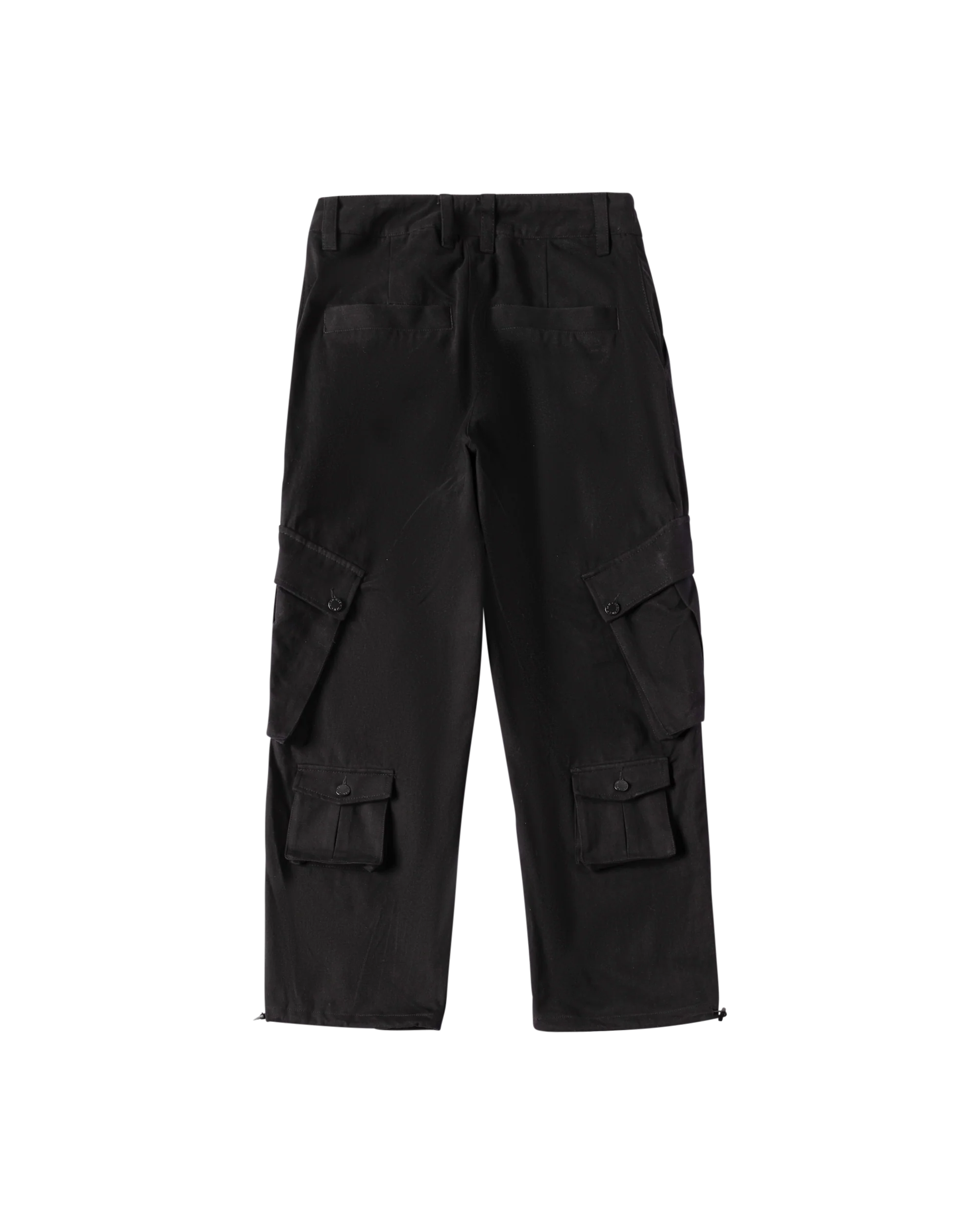 Cargo Pants - Calf Pockets - Black - Image 4