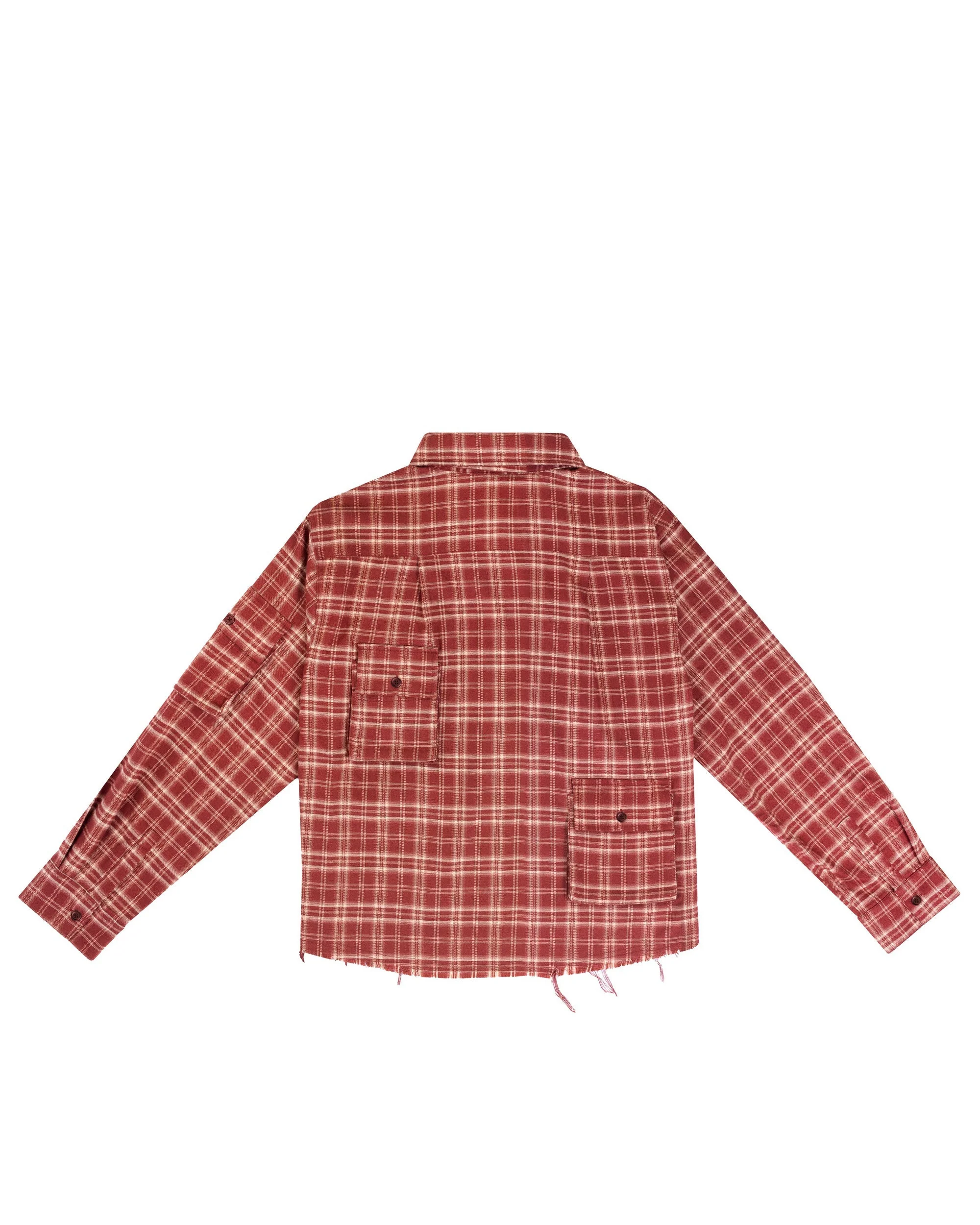 Cargo Shirt- RED FLANNEL 2.0 - Image 2