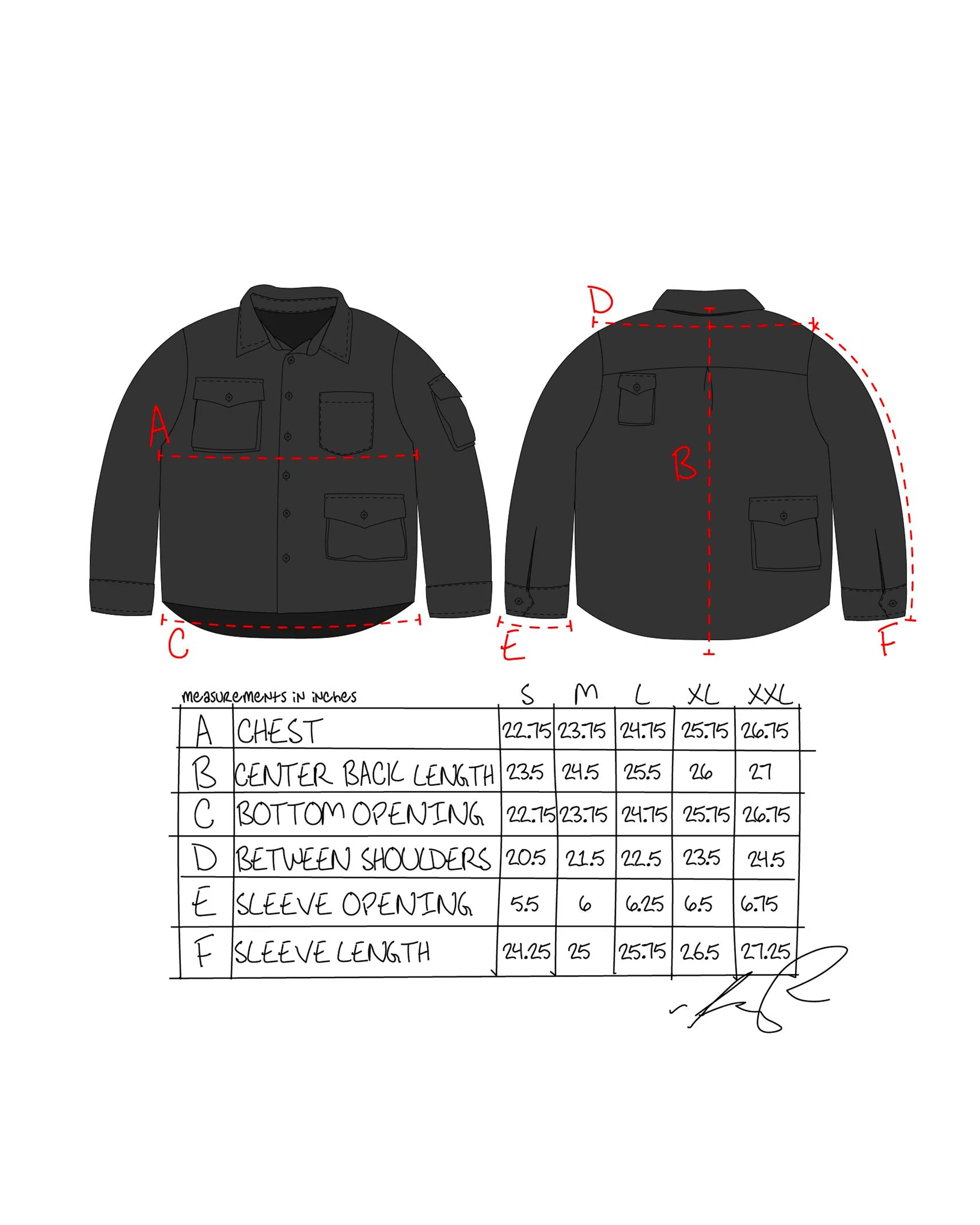 Cargo Shirt - Satin - Image 8