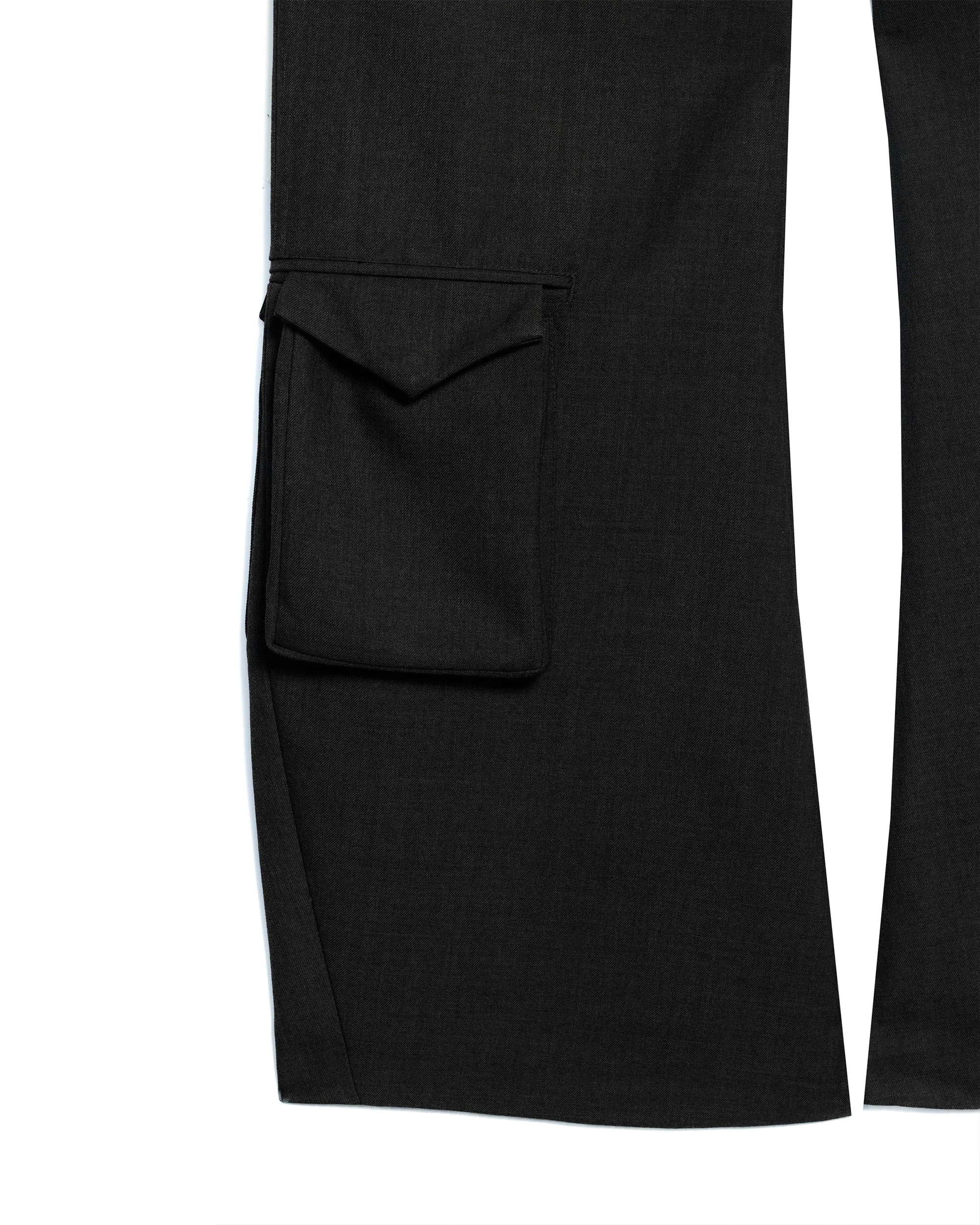 Cargo Slacks - Black - Image 3