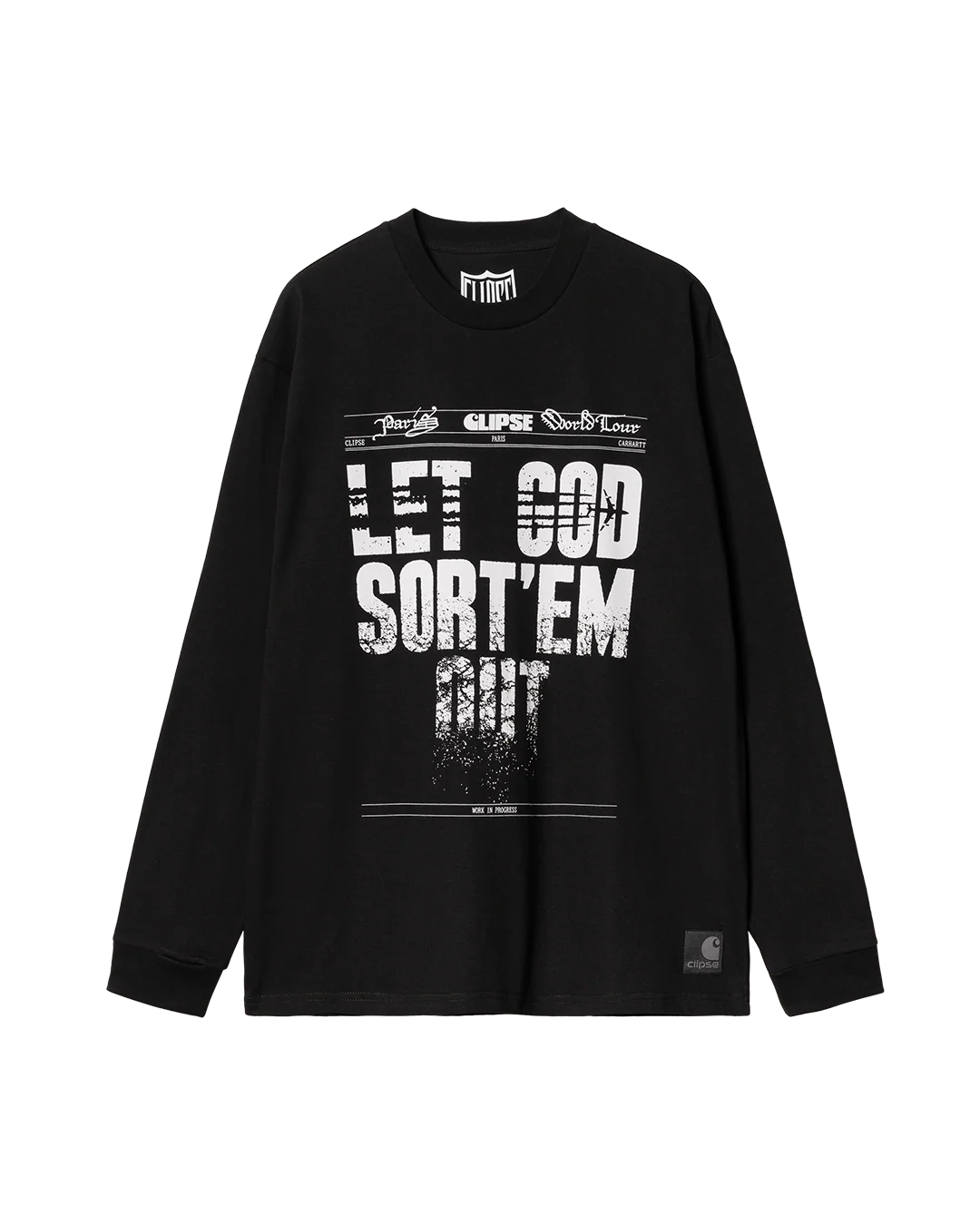 Carhartt WIP x Clipse Paris Longsleeve (Black)