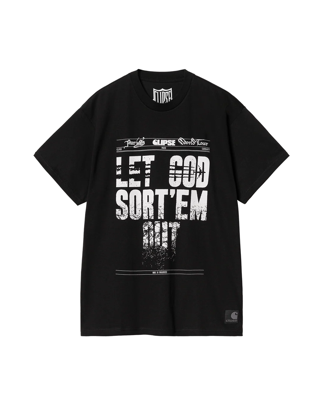 Carhartt WIP x Clipse Paris T-Shirt (Black)