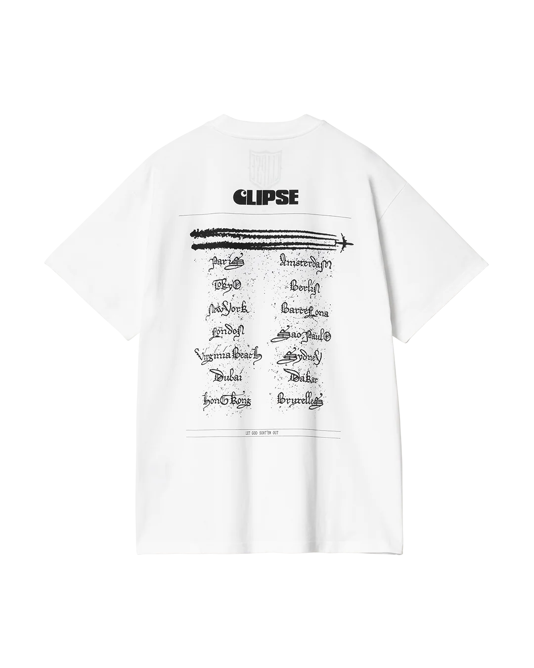 Carhartt WIP x Clipse T-Shirt (White) - Image 2
