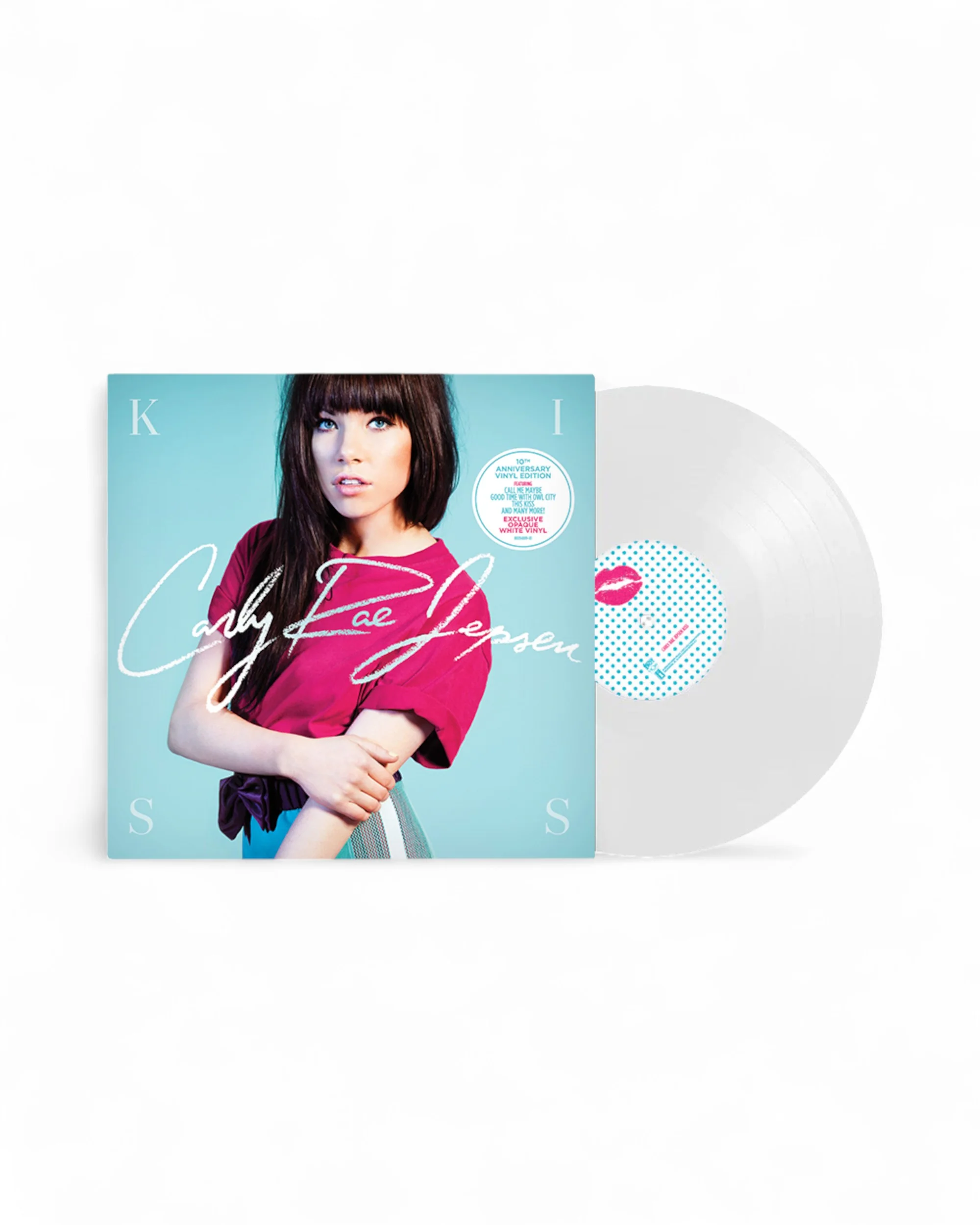 Carly Rae Jepsen - Kiss 10th Anniversary Vinyl Edition - Opaque White