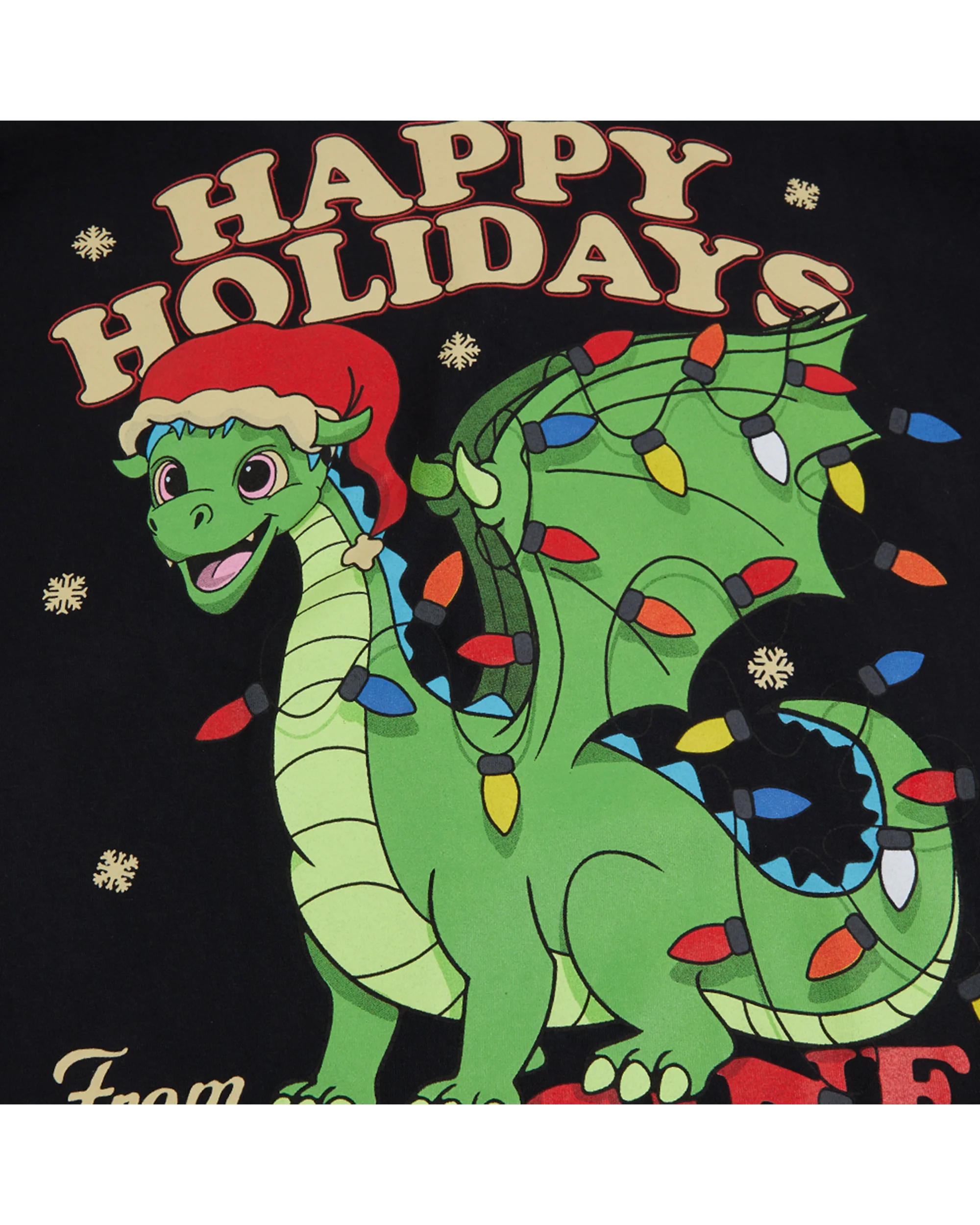 Cartoon Dragon Holiday Tee - Image 4
