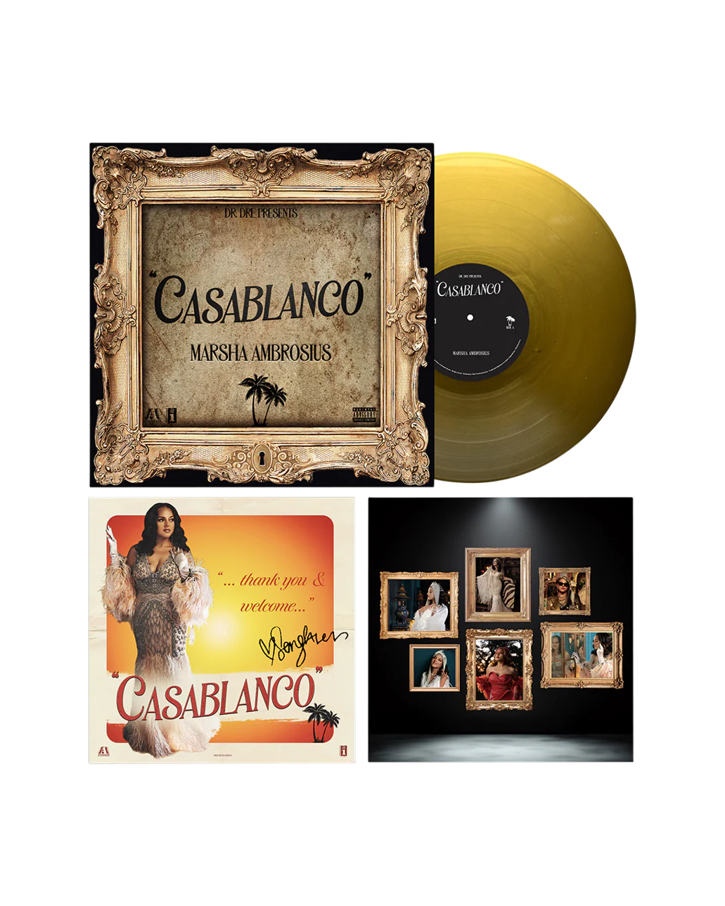 Casablanco Signed Gold Vinyl