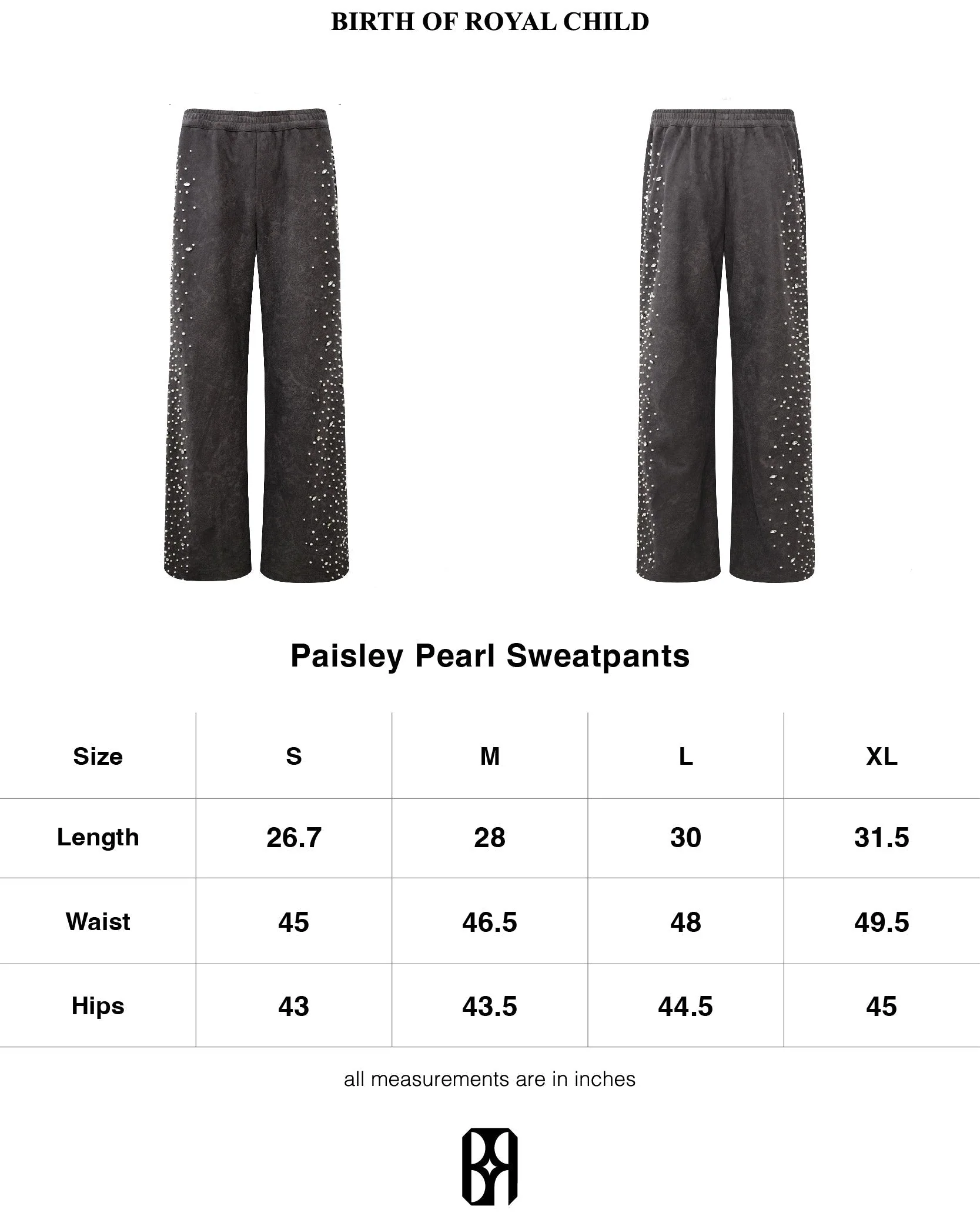 Cashew Blossom Pearl Sweatpants - Image 17