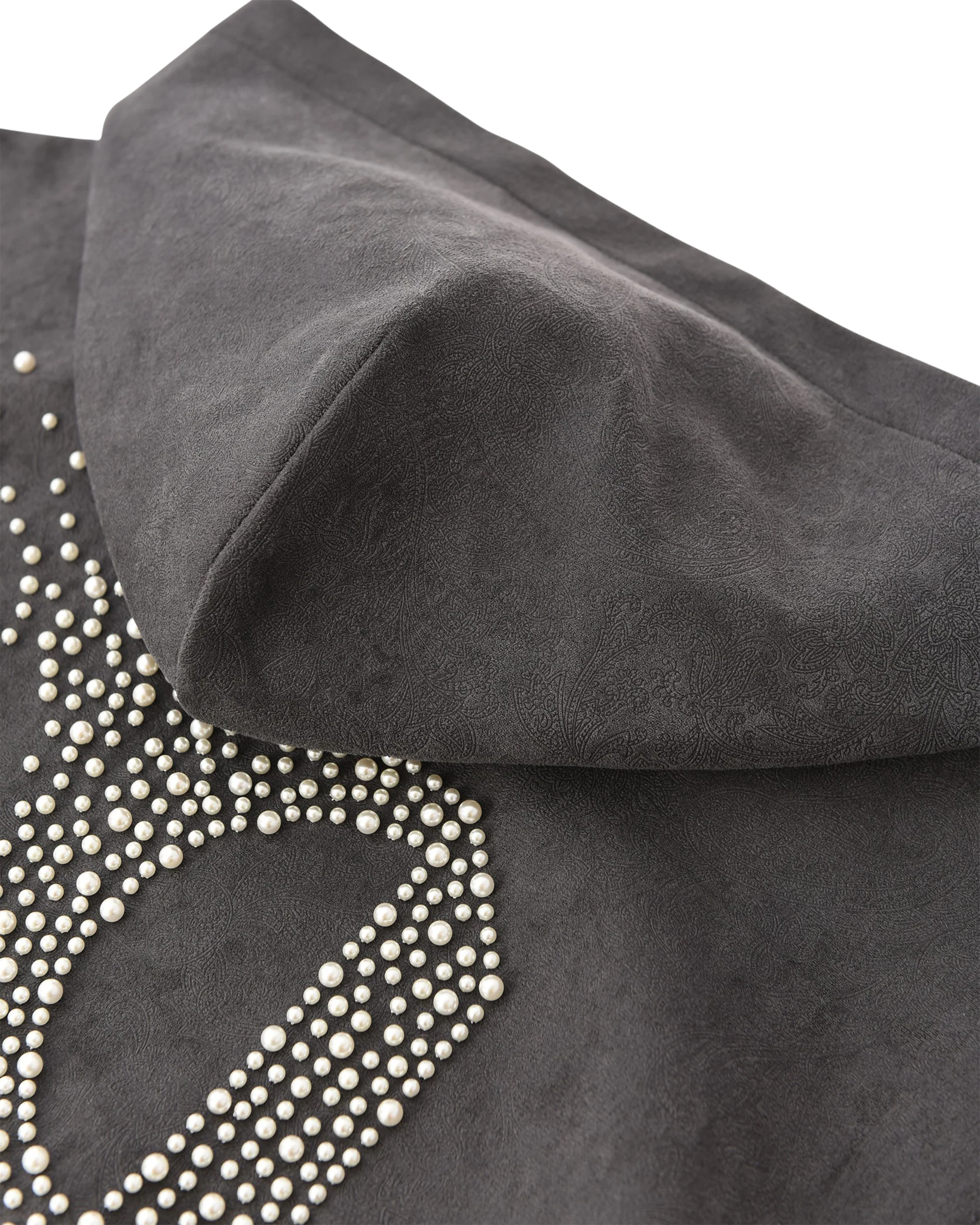 Cashew Blossom Pearl Zipper Hoodie - Image 17