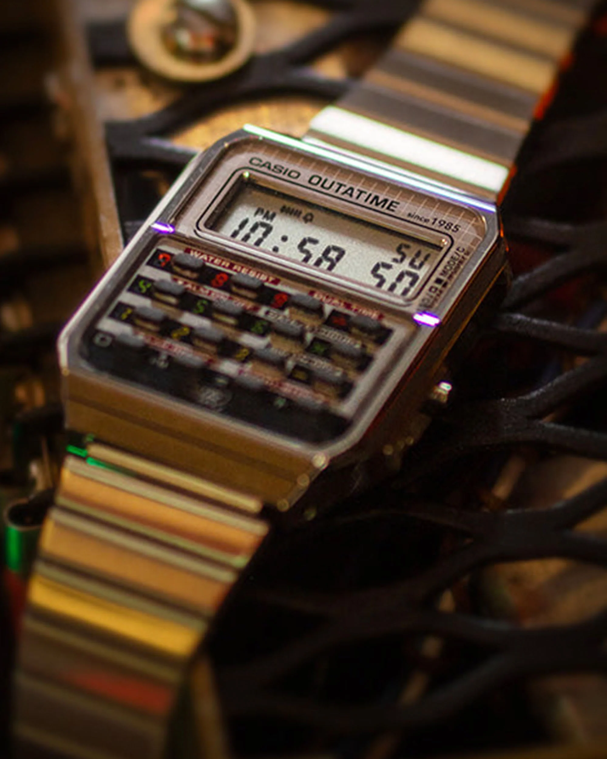 CASIO X BACK TO THE FUTURE GRAY - Image 2
