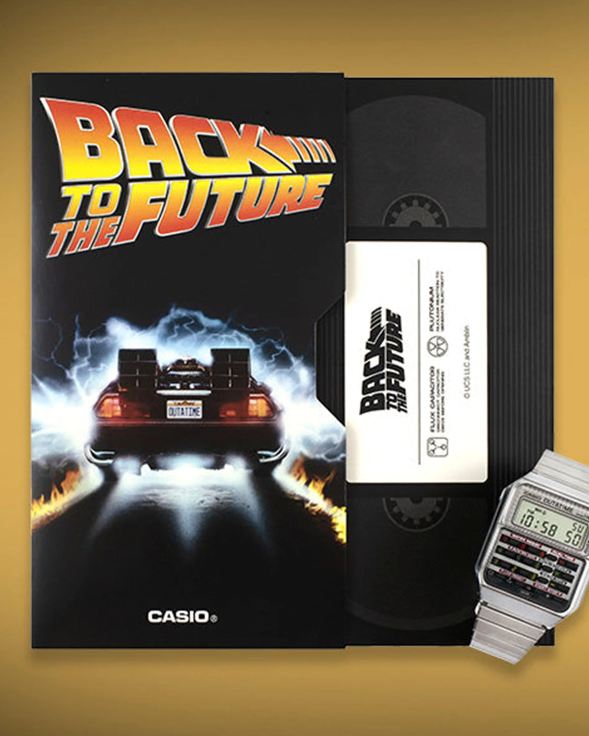 CASIO X BACK TO THE FUTURE GRAY - Image 4