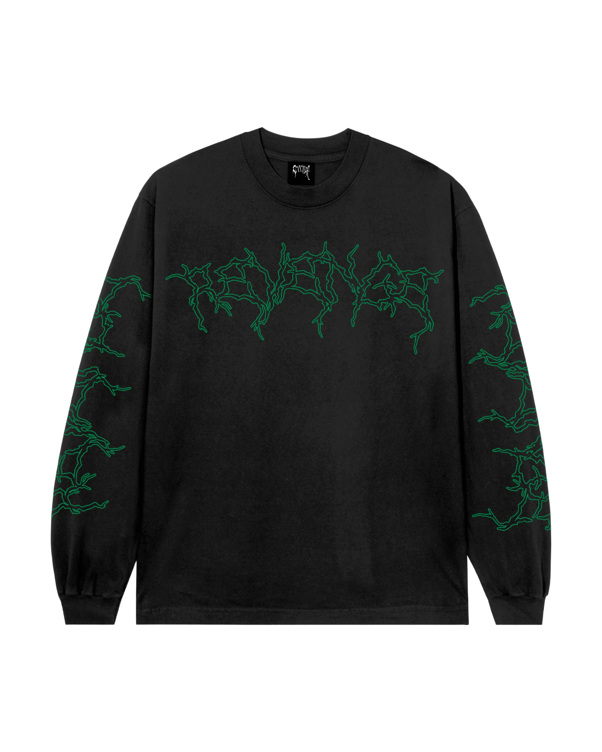 CELTICS LIGHTNING LOGO LONG SLEEVE BLACK