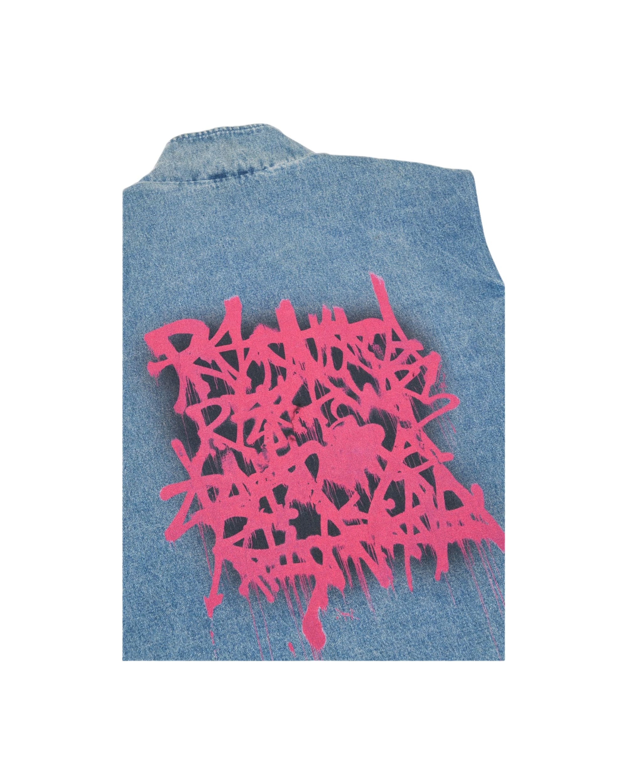 CESAR VEST | GRAFFITI BLUE - Image 4