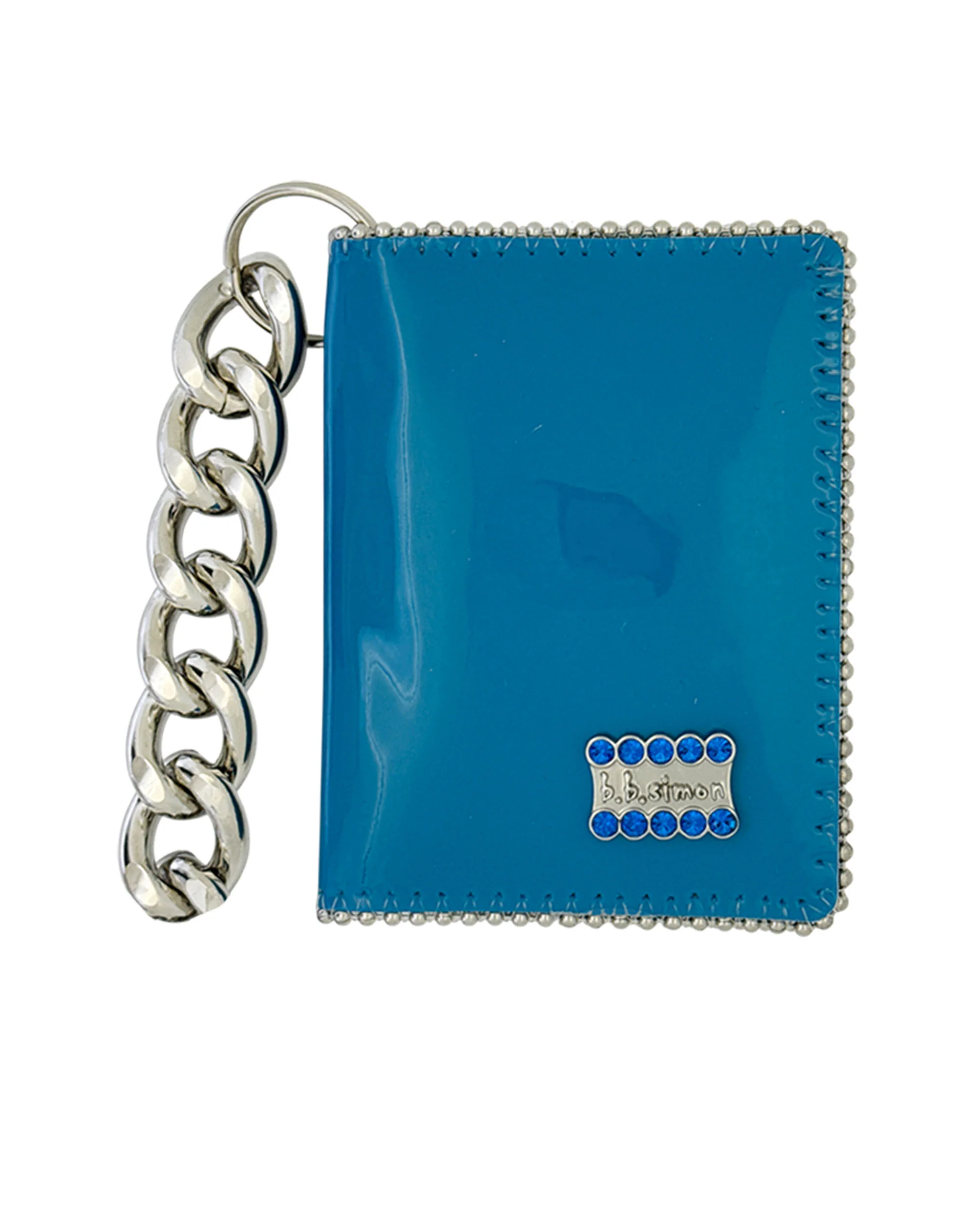 Chain Wallet - Glassy Dark Blue / Sapphire