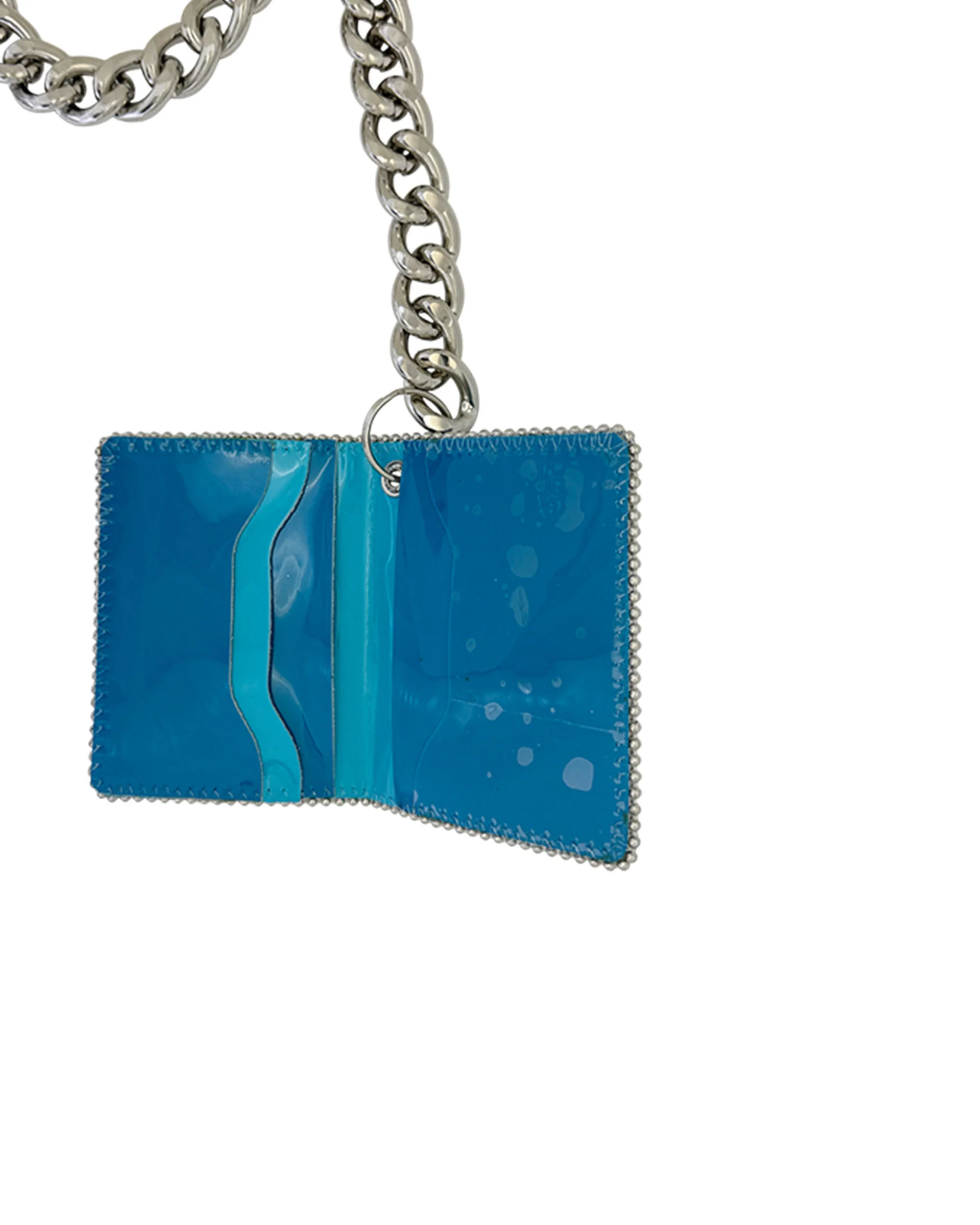 Chain Wallet - Glassy Dark Blue / Sapphire - Image 4