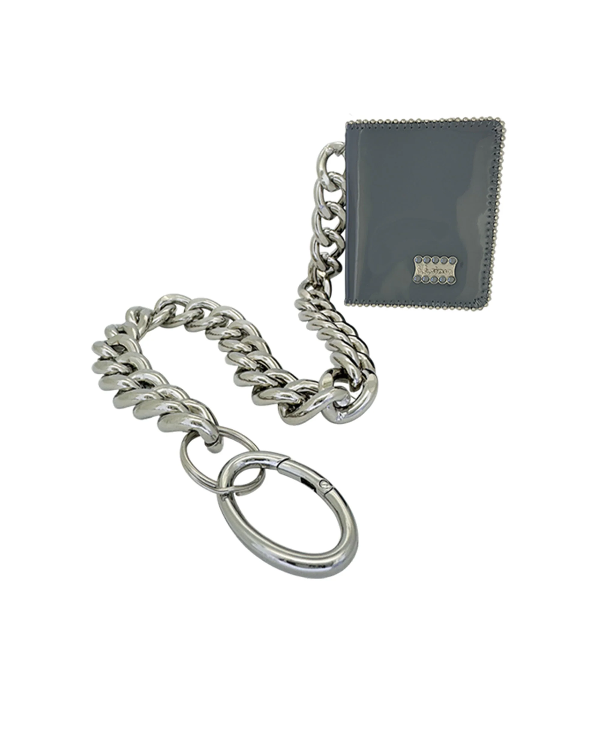 Chain Wallet - Glassy Dark Gray - Image 2