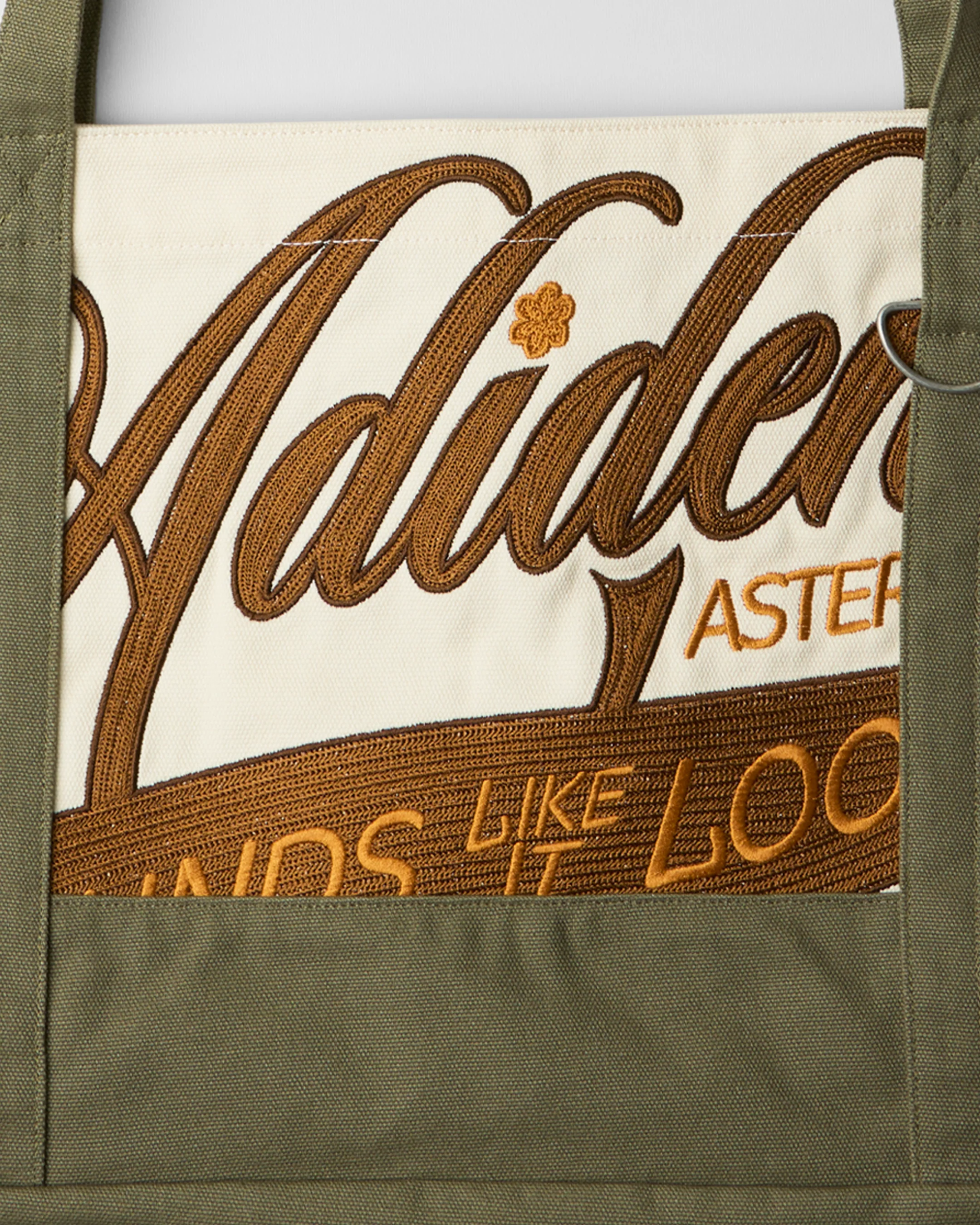 Chainstitch Script Tote Bag - Image 10