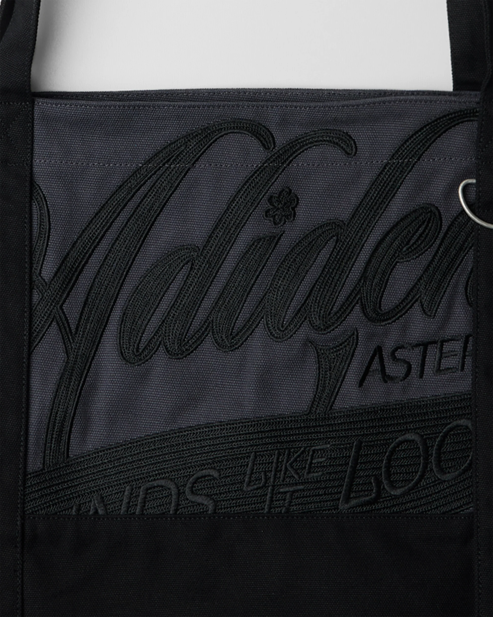 Chainstitch Script Tote Bag - Image 5