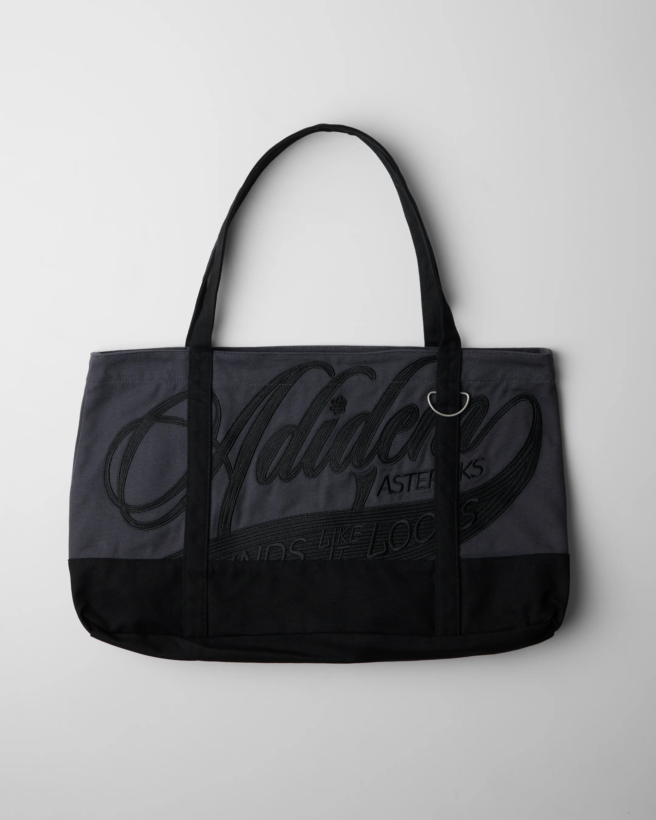 Chainstitch Script Tote Bag - Image 8