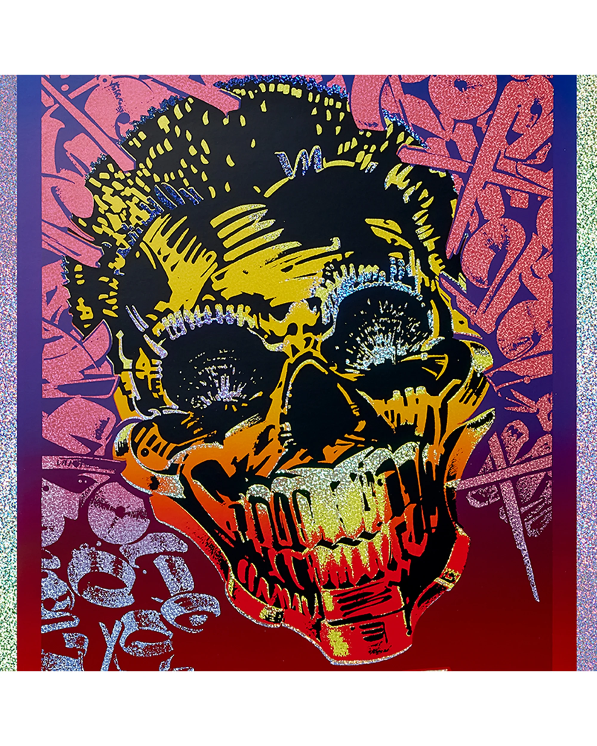 Chaz Bojórquez "LA MIX (Red)" Print - Image 2