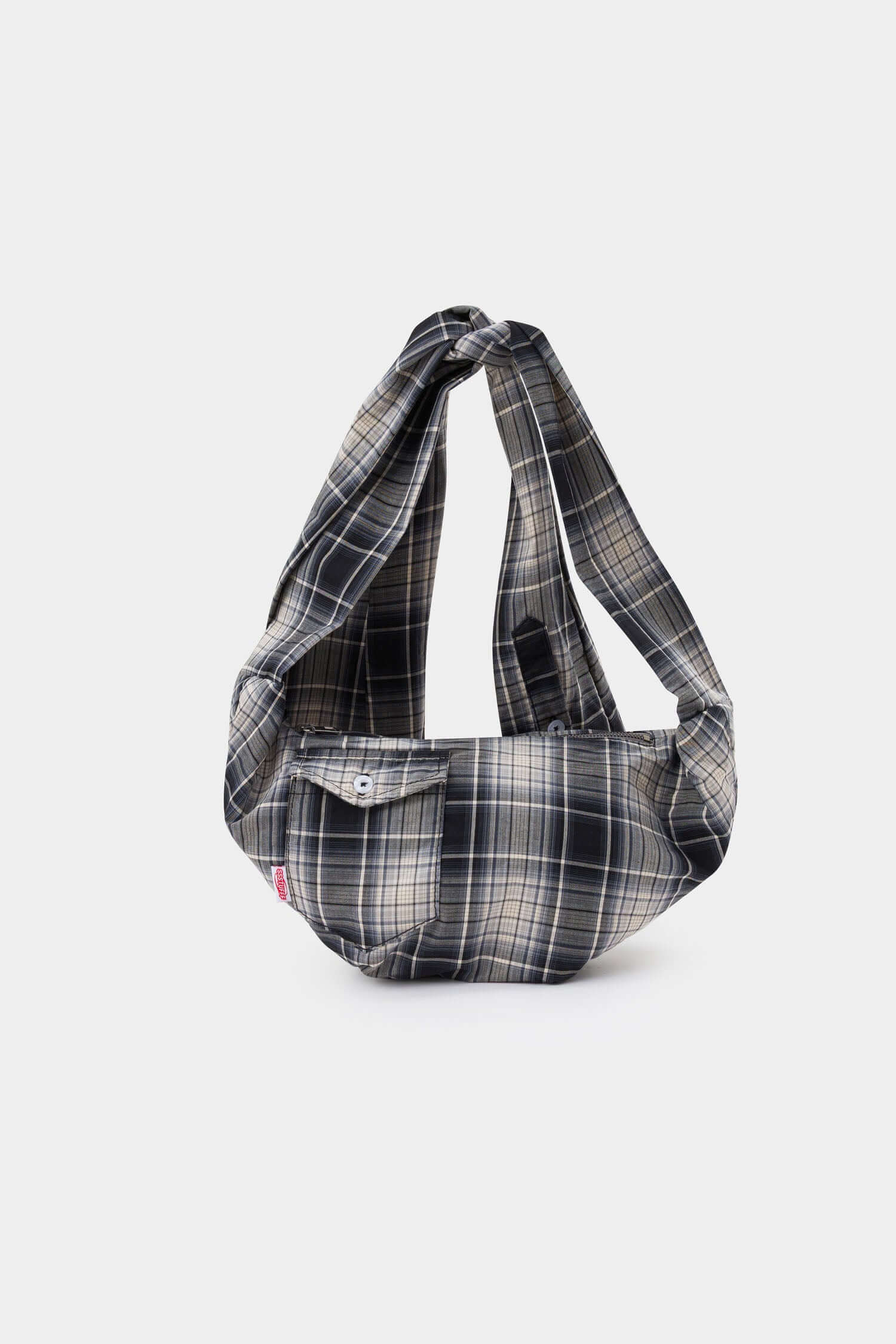 Checked Shirtsleeve Bag Mini - Image 12