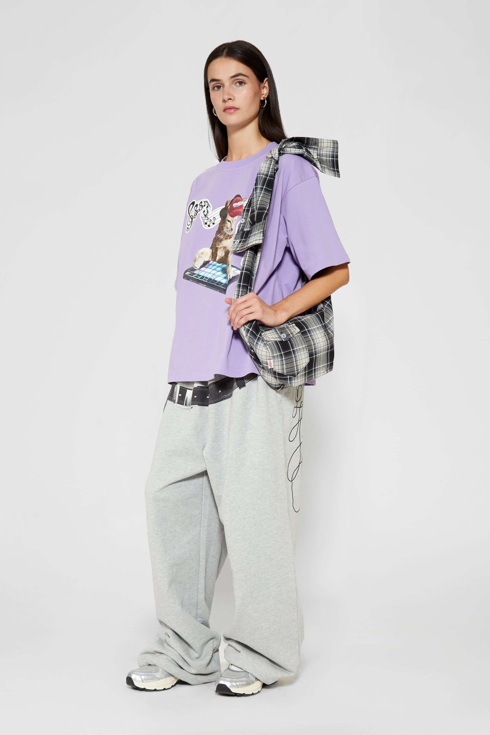 Checked Shirtsleeve Bag Mini - Image 13