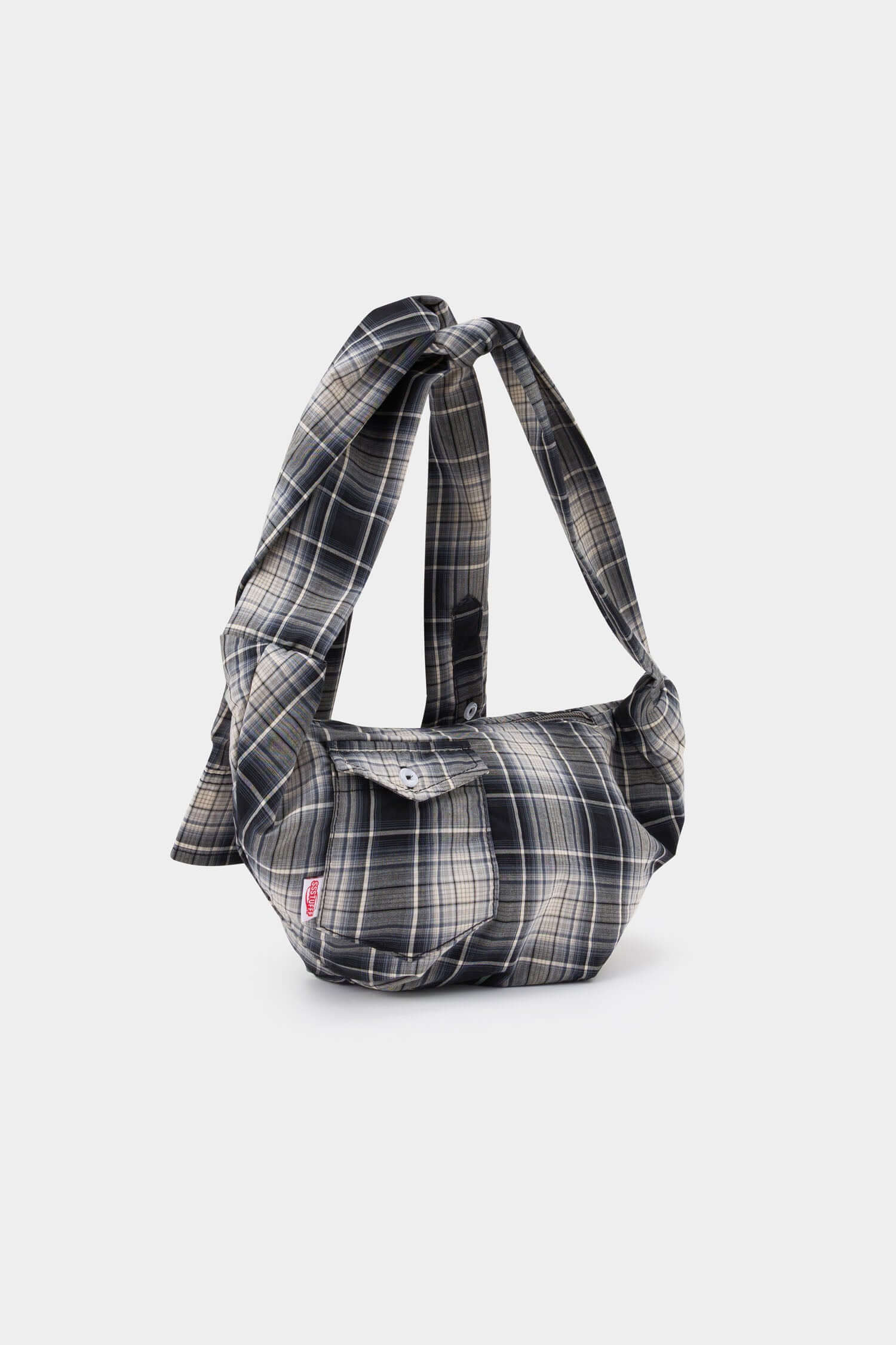 Checked Shirtsleeve Bag Mini - Image 14