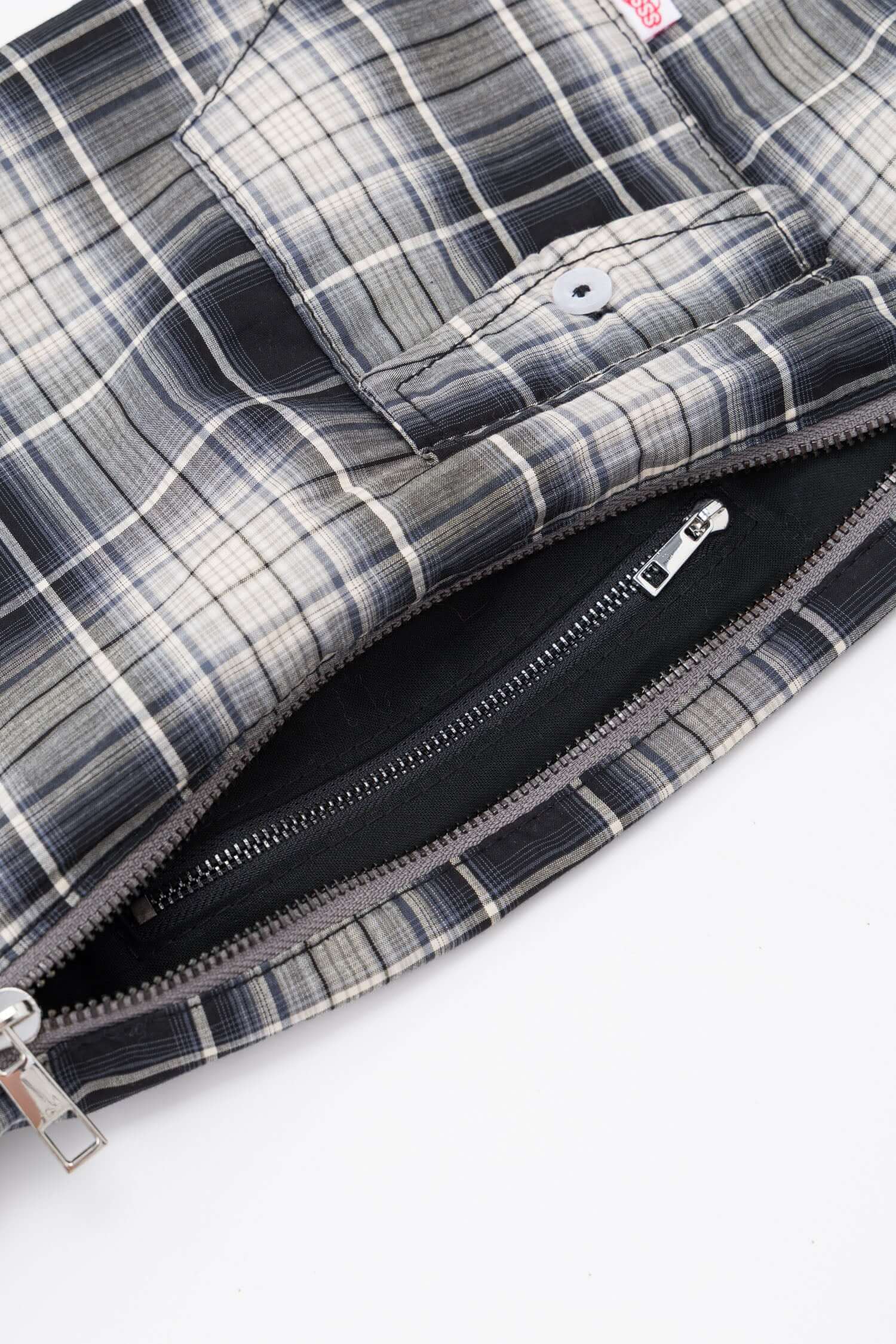 Checked Shirtsleeve Bag Mini - Image 15