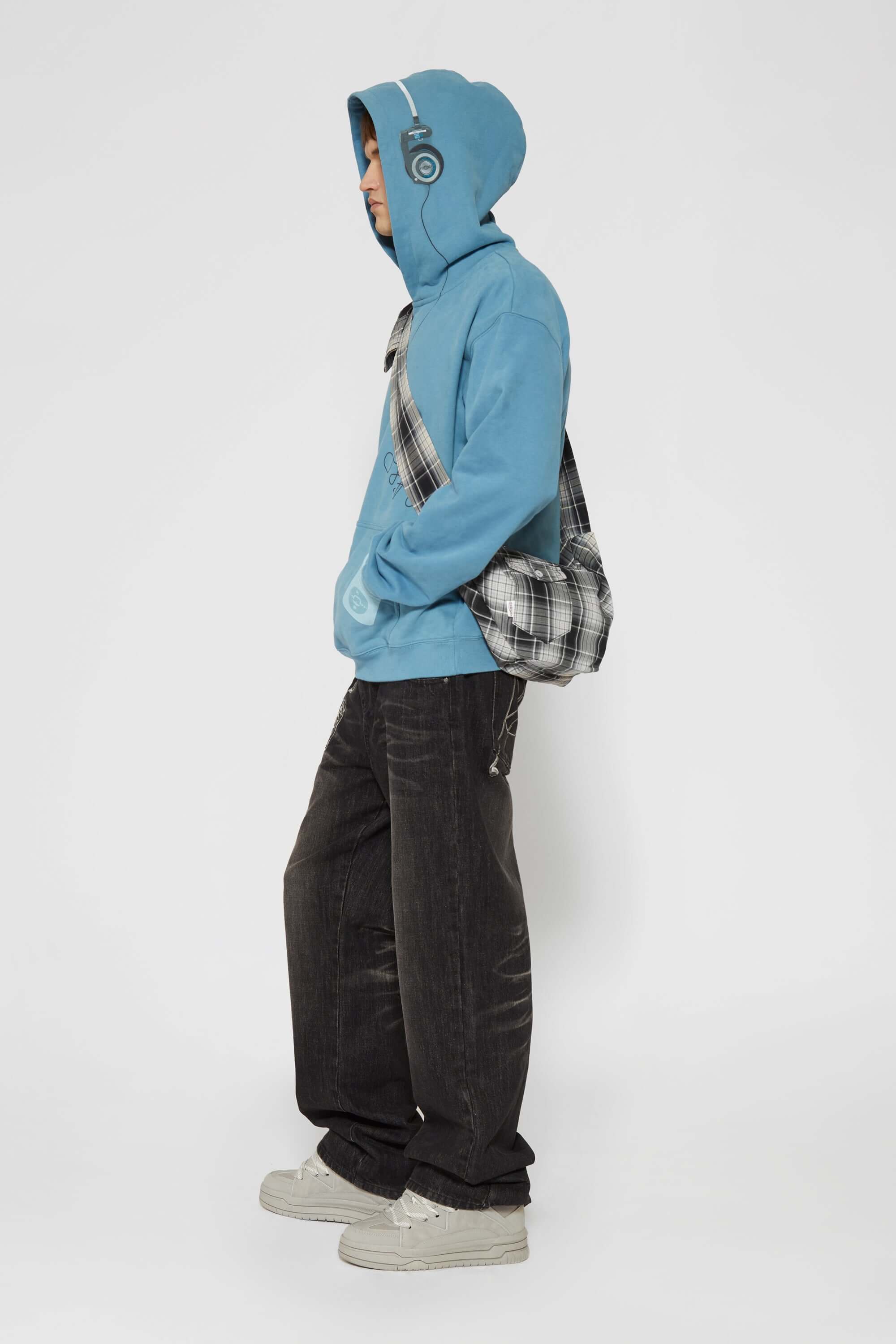 Checked Shirtsleeve Bag Mini - Image 19