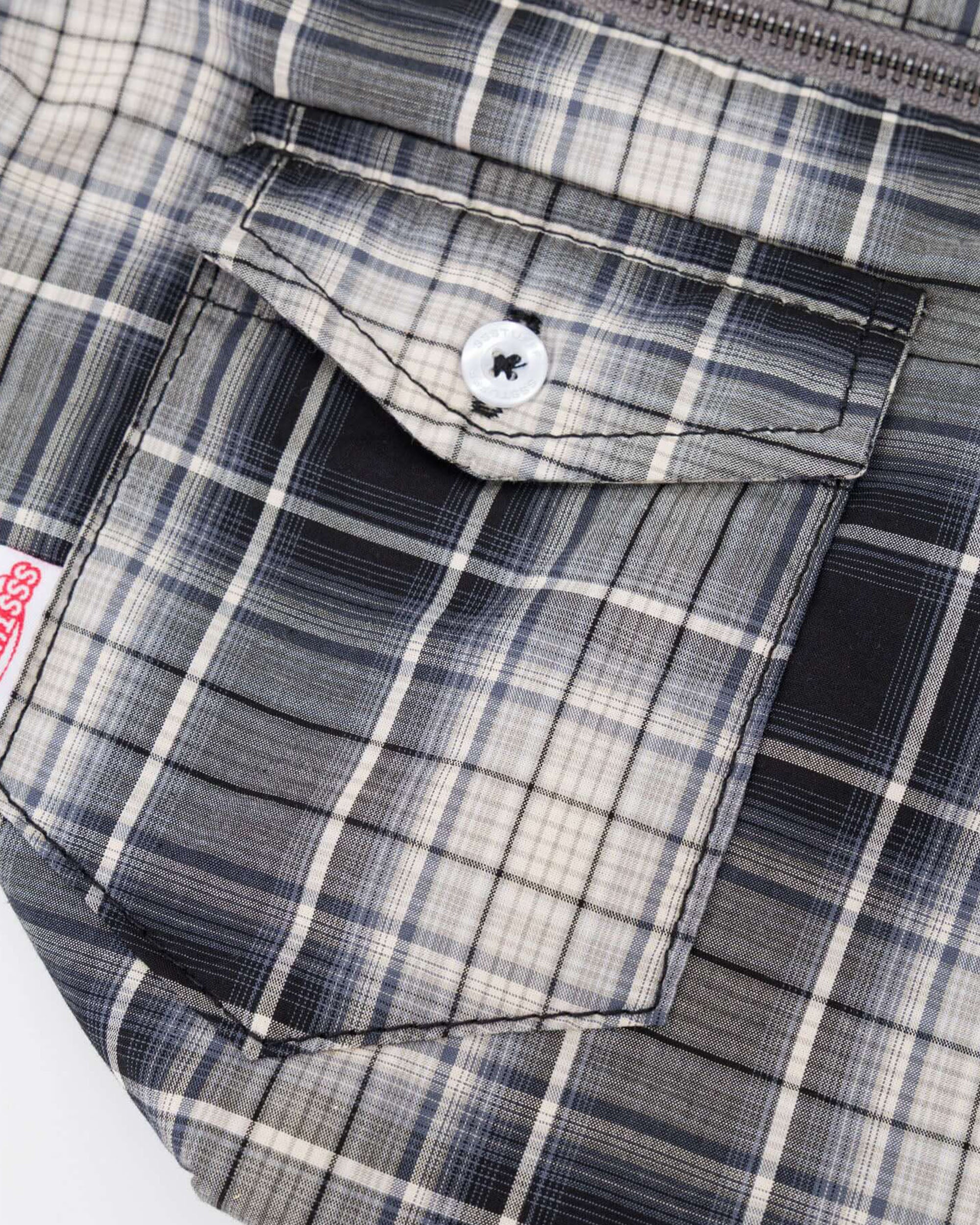 Checked Shirtsleeve Bag Mini - Image 8