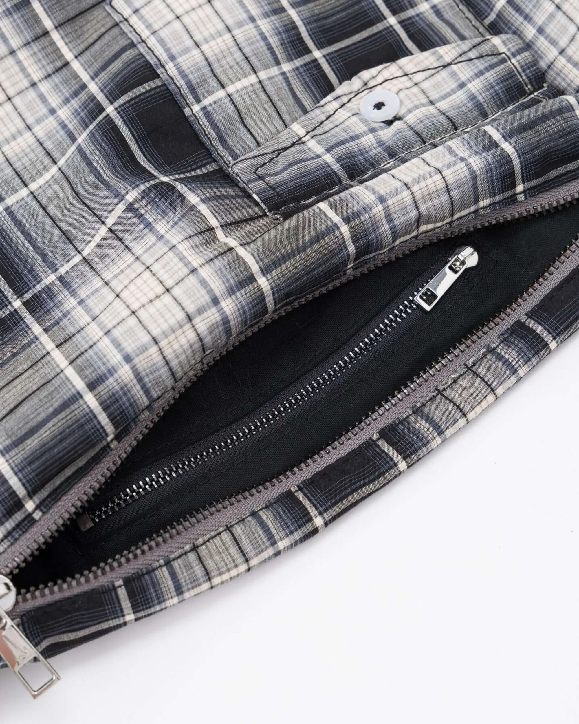 Checked Shirtsleeve Bag Mini - Image 9