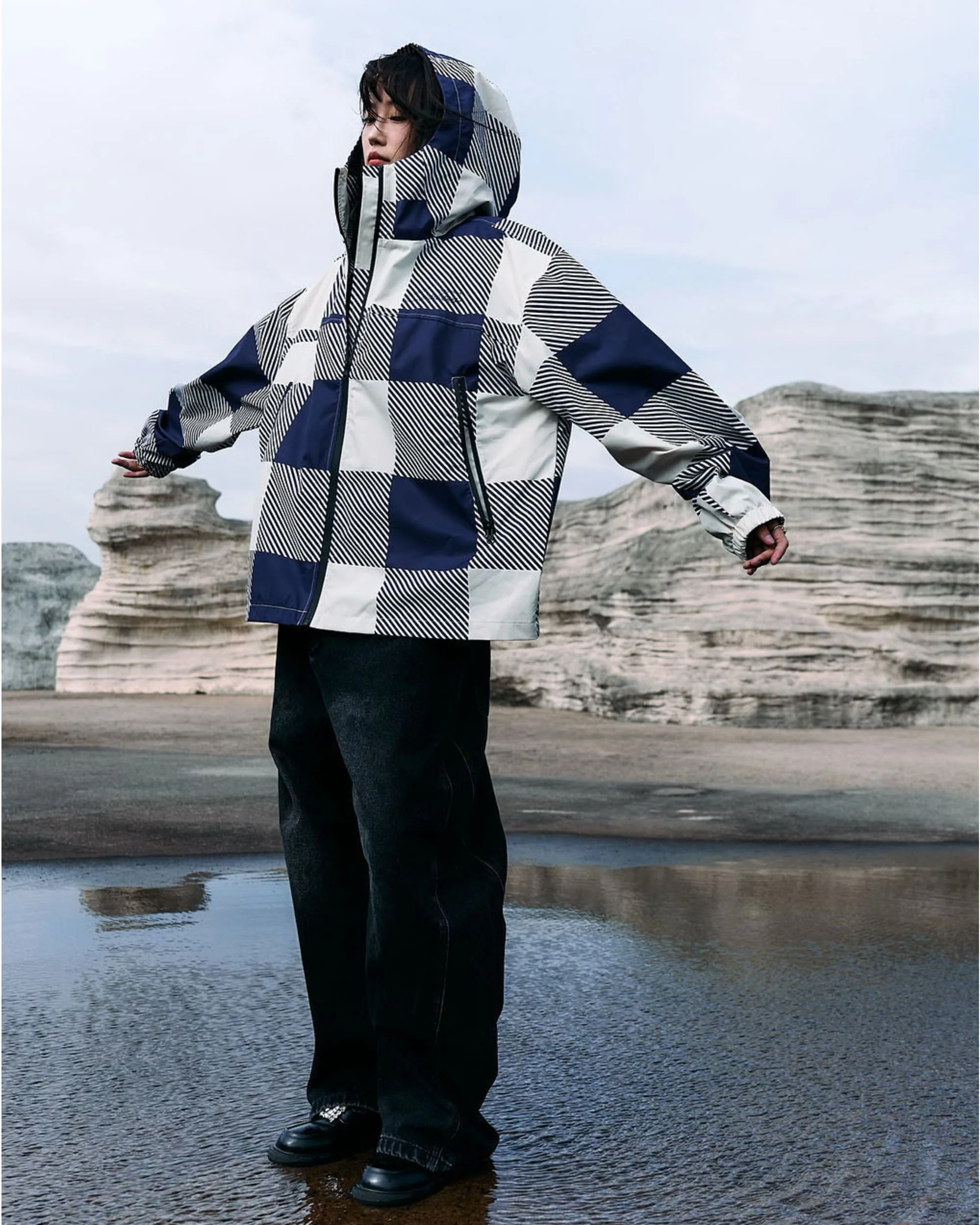 Checkered Windbreaker - Image 3