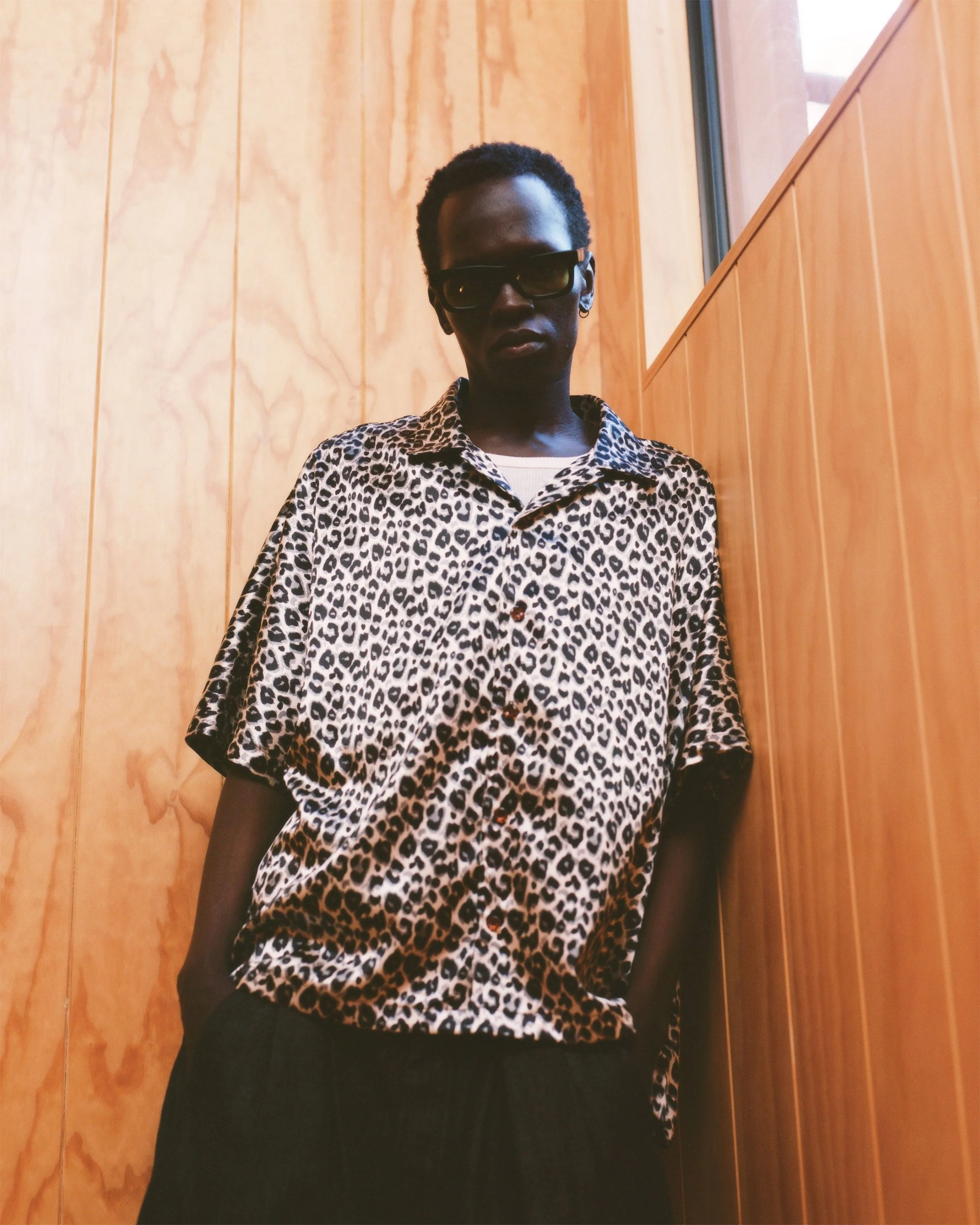 Cheetah Dolman Button Down - Image 4