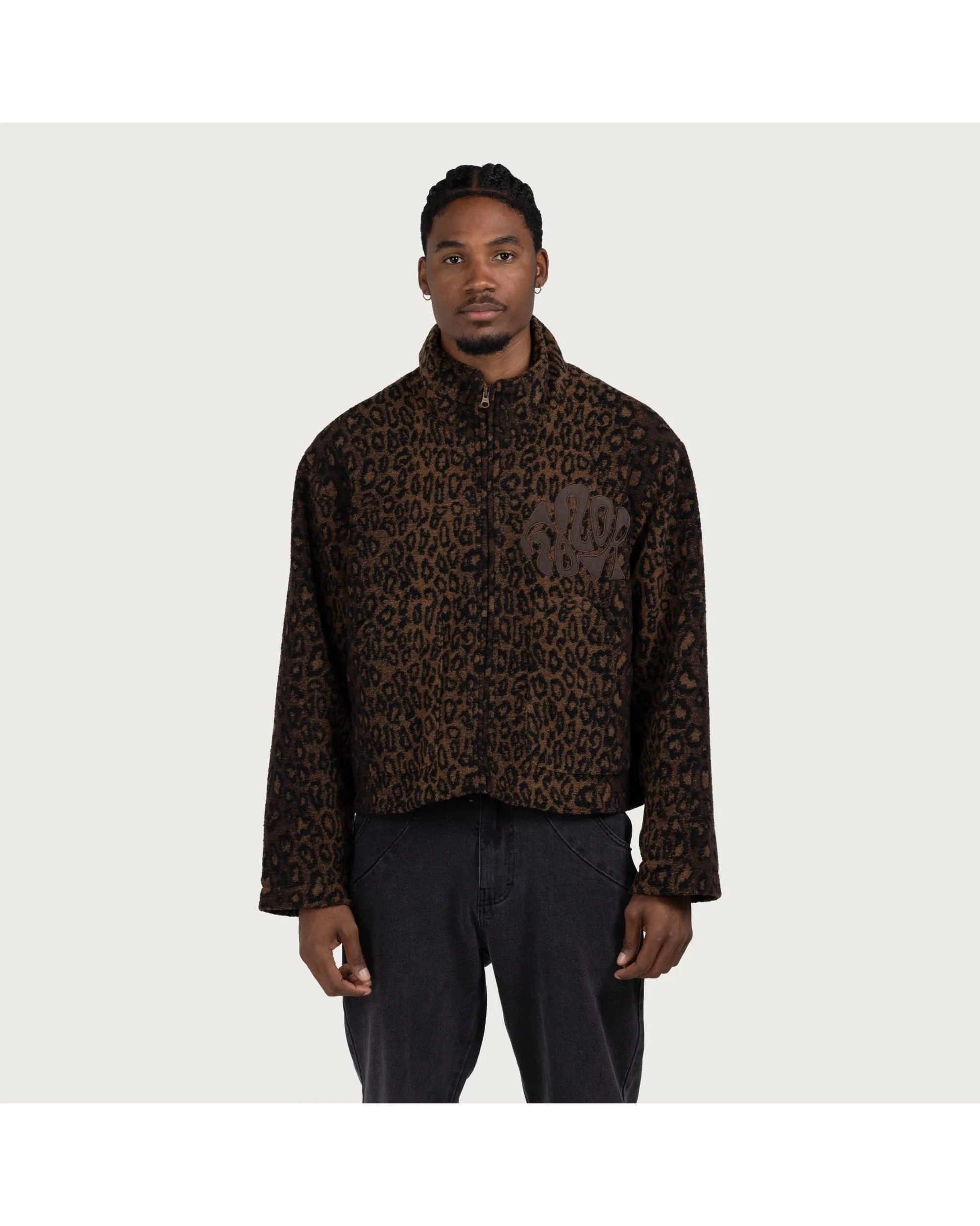 Cheetah Jacket - Brown - Image 8