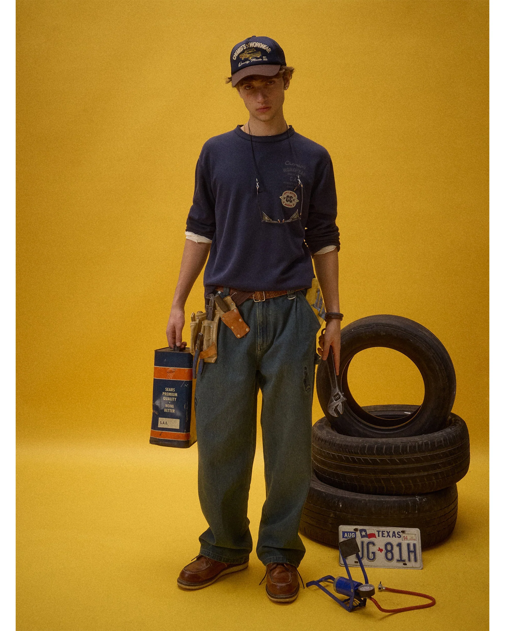 "Chemist‘s Workwear" Lumberjack Work Pants - Image 3
