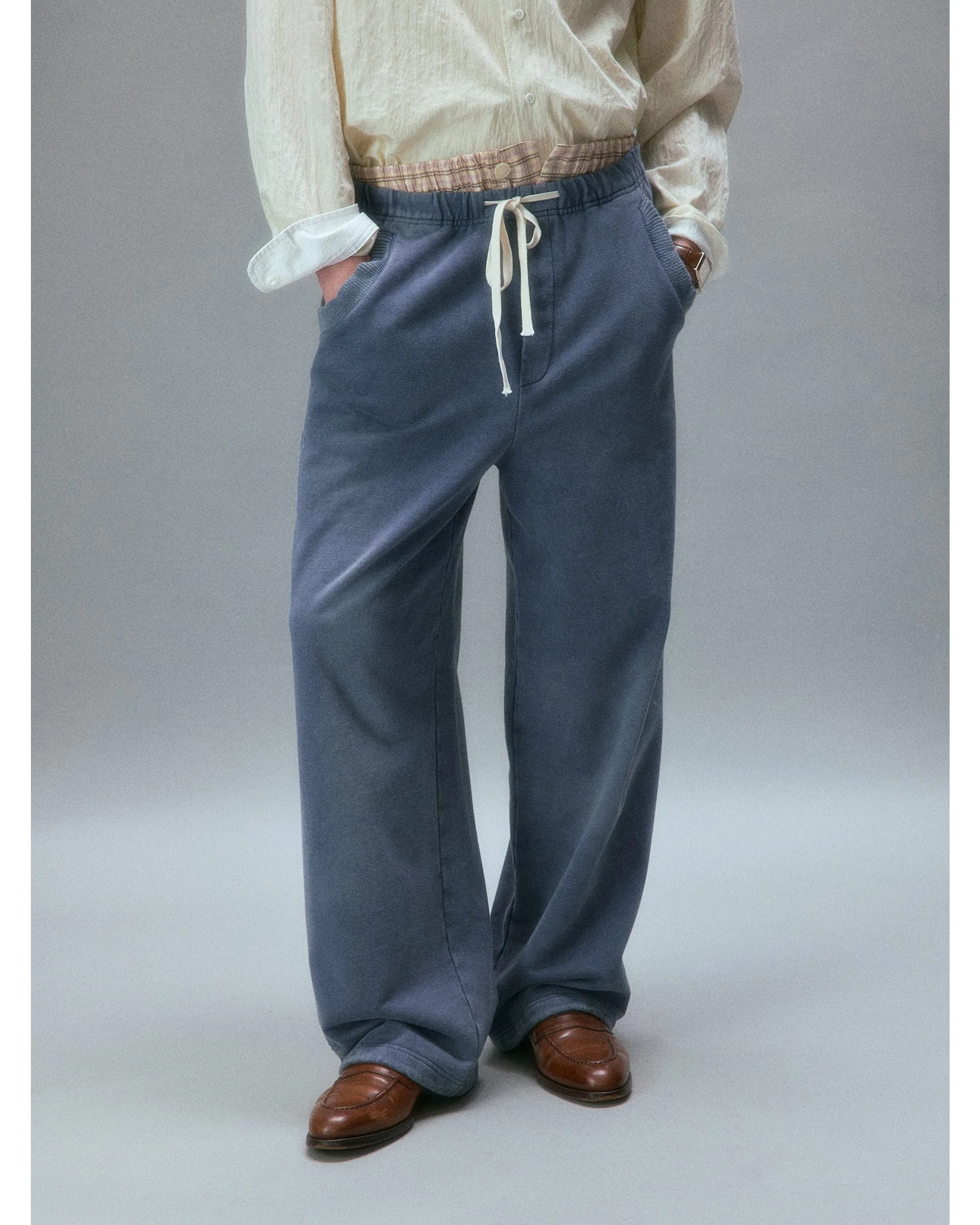 Chemist's Thrift Store Patched Straight Sweatpants - Image 5
