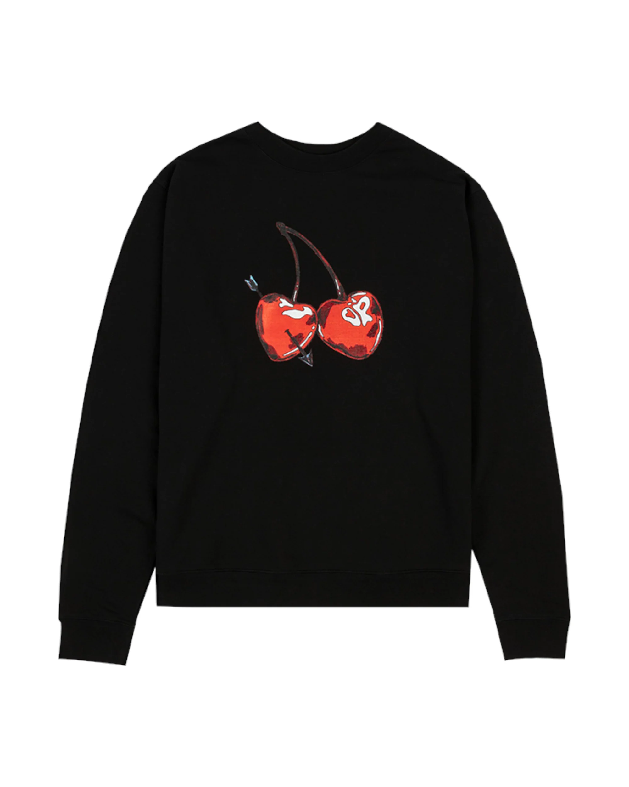 cherries crewneck pullover