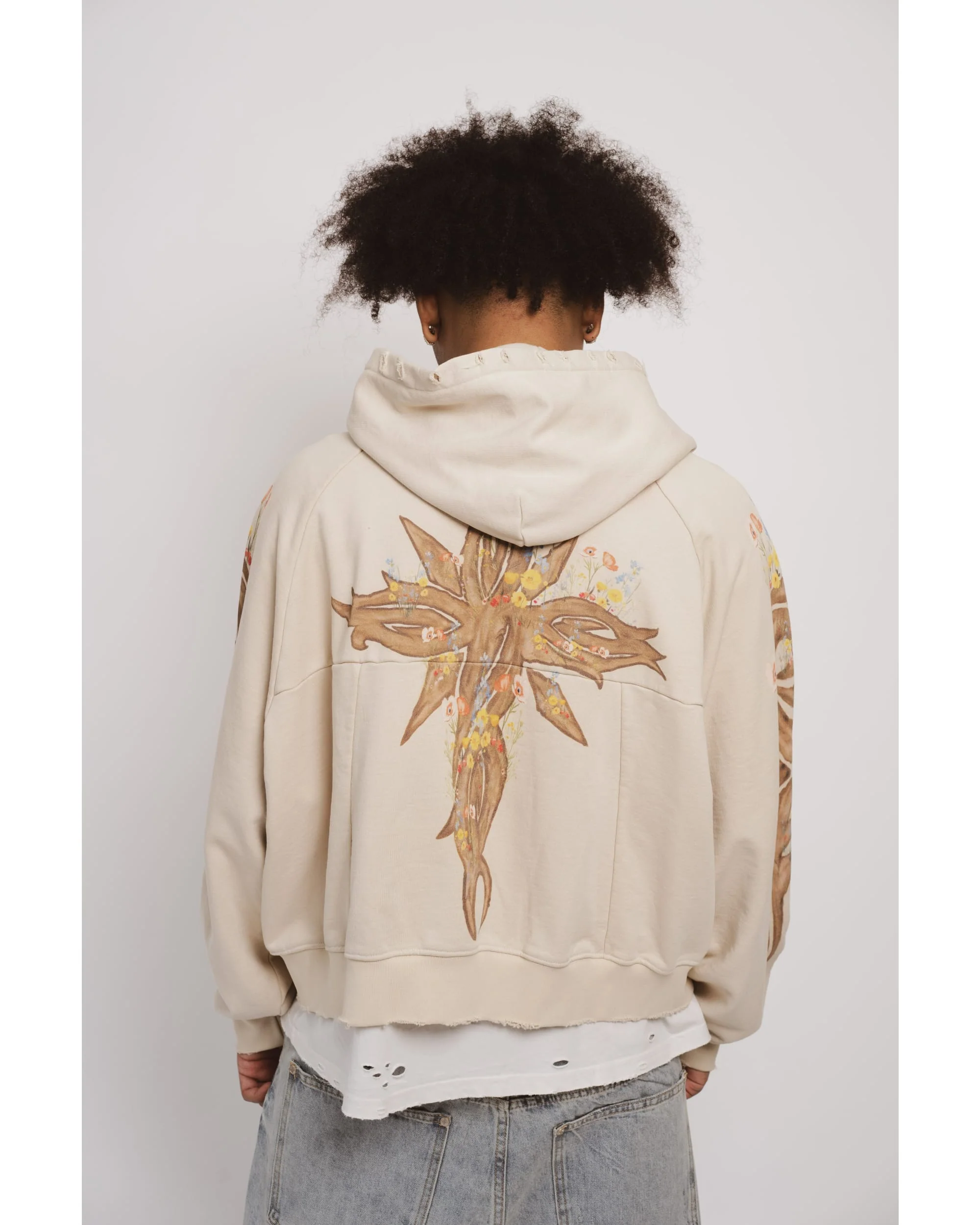 "Child of God" Zip Up (Apricot) - Image 4