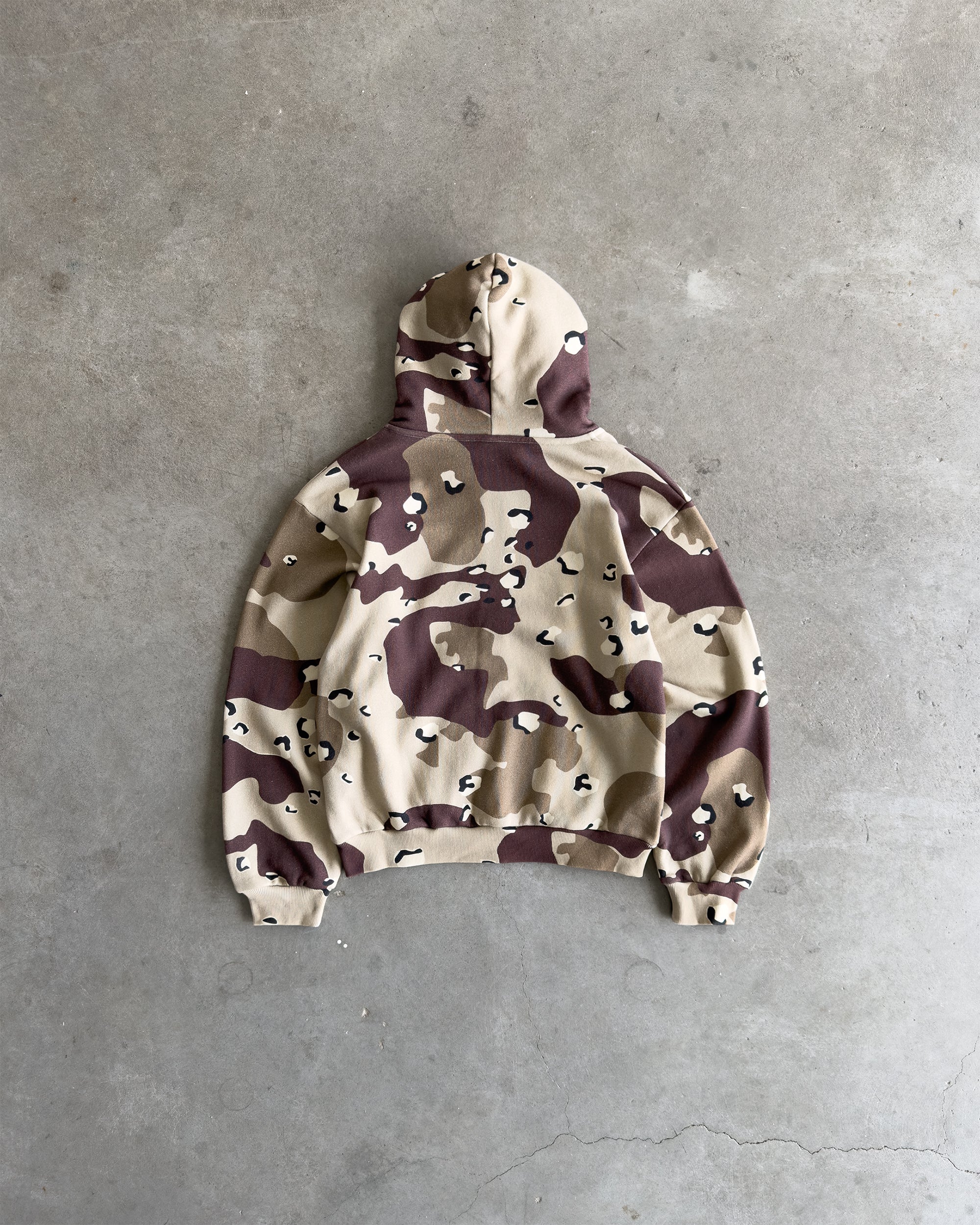 Chip Camo Zip Hoodie - Image 4