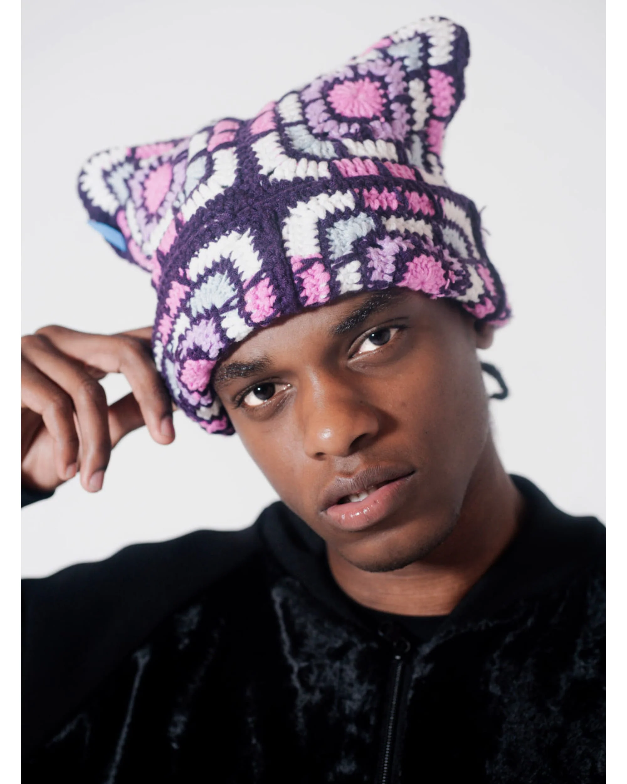Chowder V2 Crochet Cat Hat - Image 2