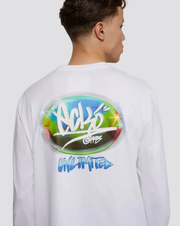 CHROME BUBBLE OG Long Sleeve Tee - Image 5