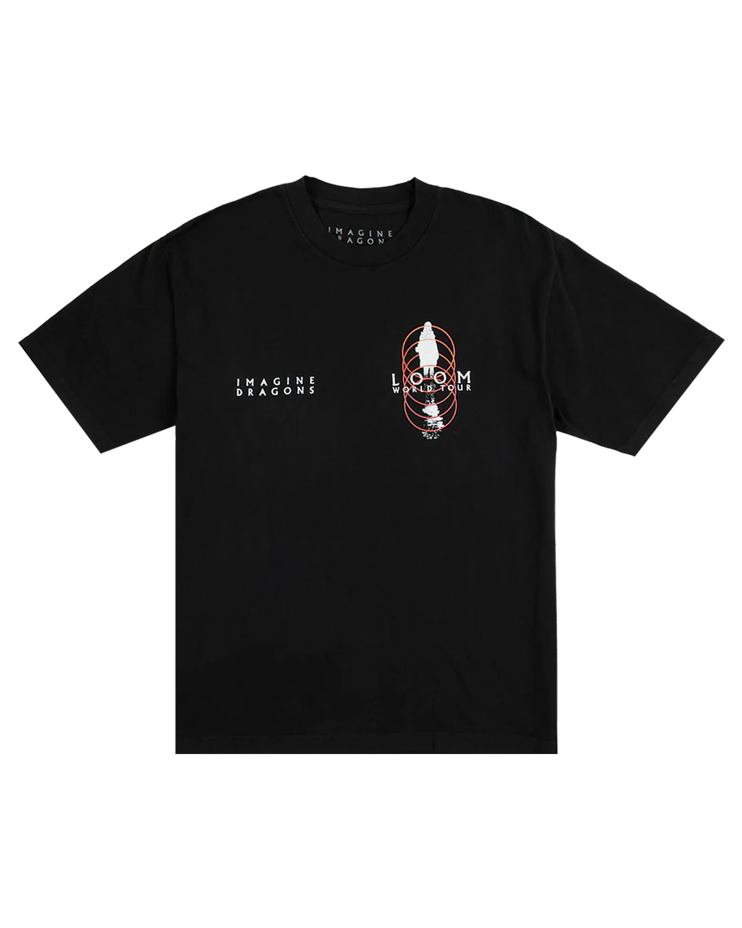 Circles Black Tee