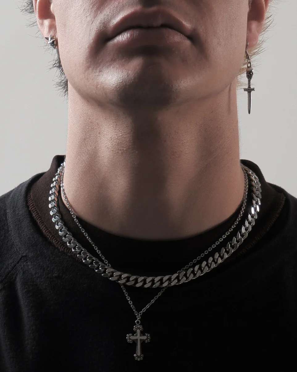 Circular Cross Combo Choker (limited) - Image 3